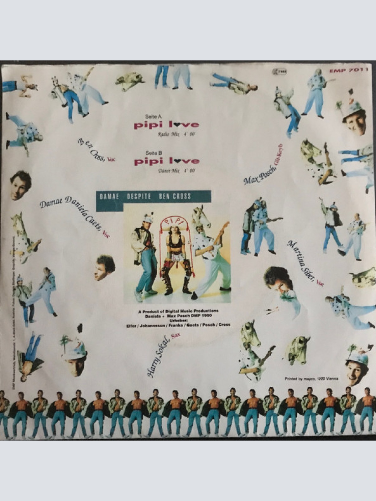 Vinyl / Damae Despite Ben Cross - Pipi Love