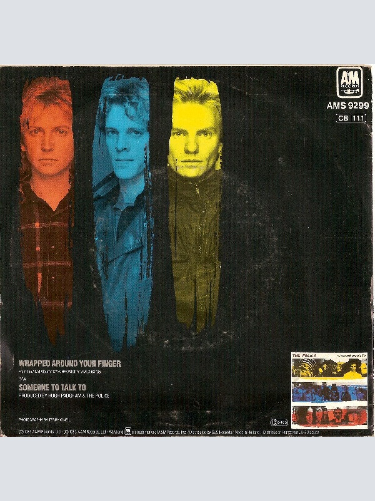 Vinyl / The Police - Wrapped Around Your Finger