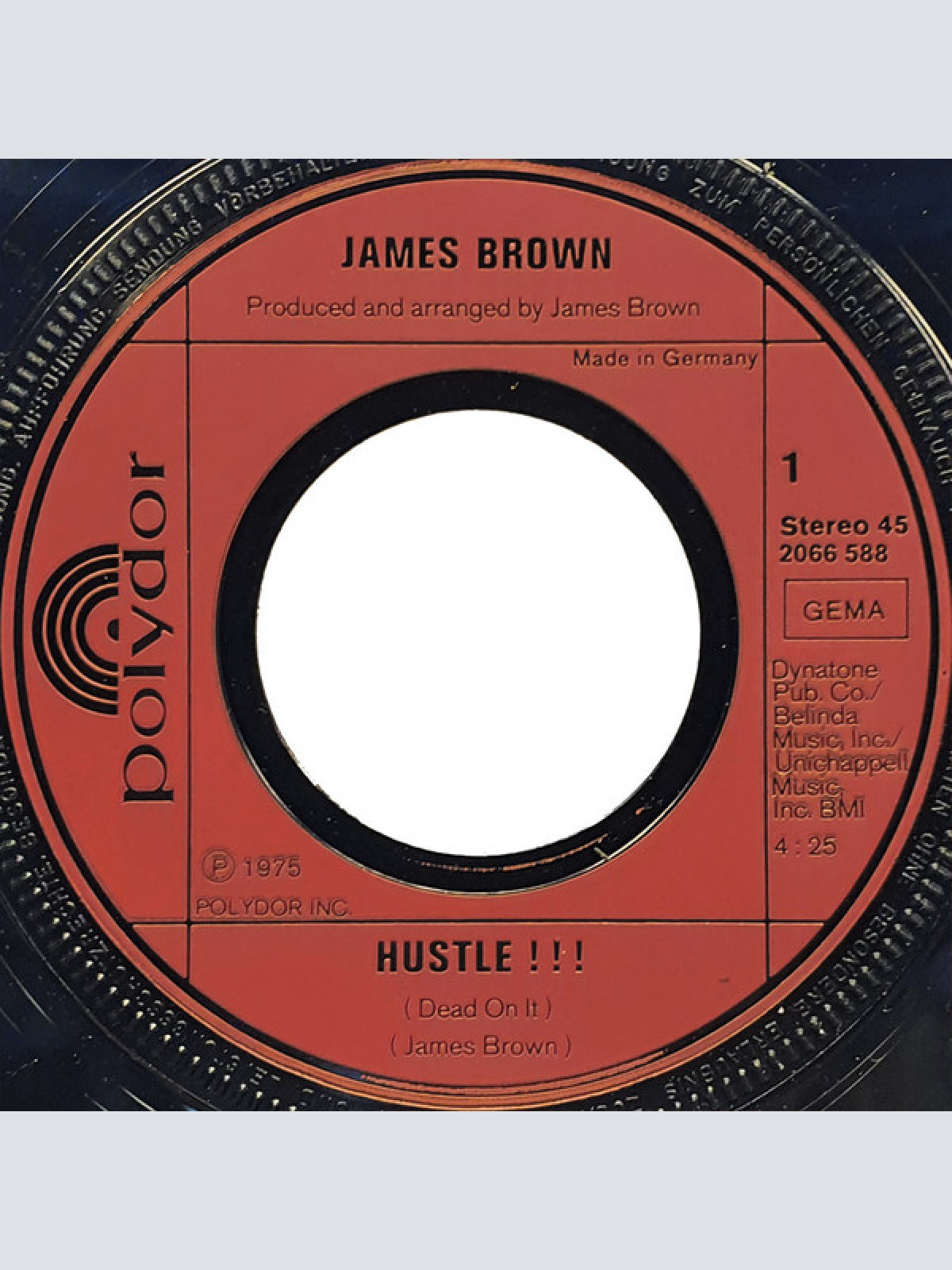 Vinyl / James Brown - Hustle!!! (Dead On It)