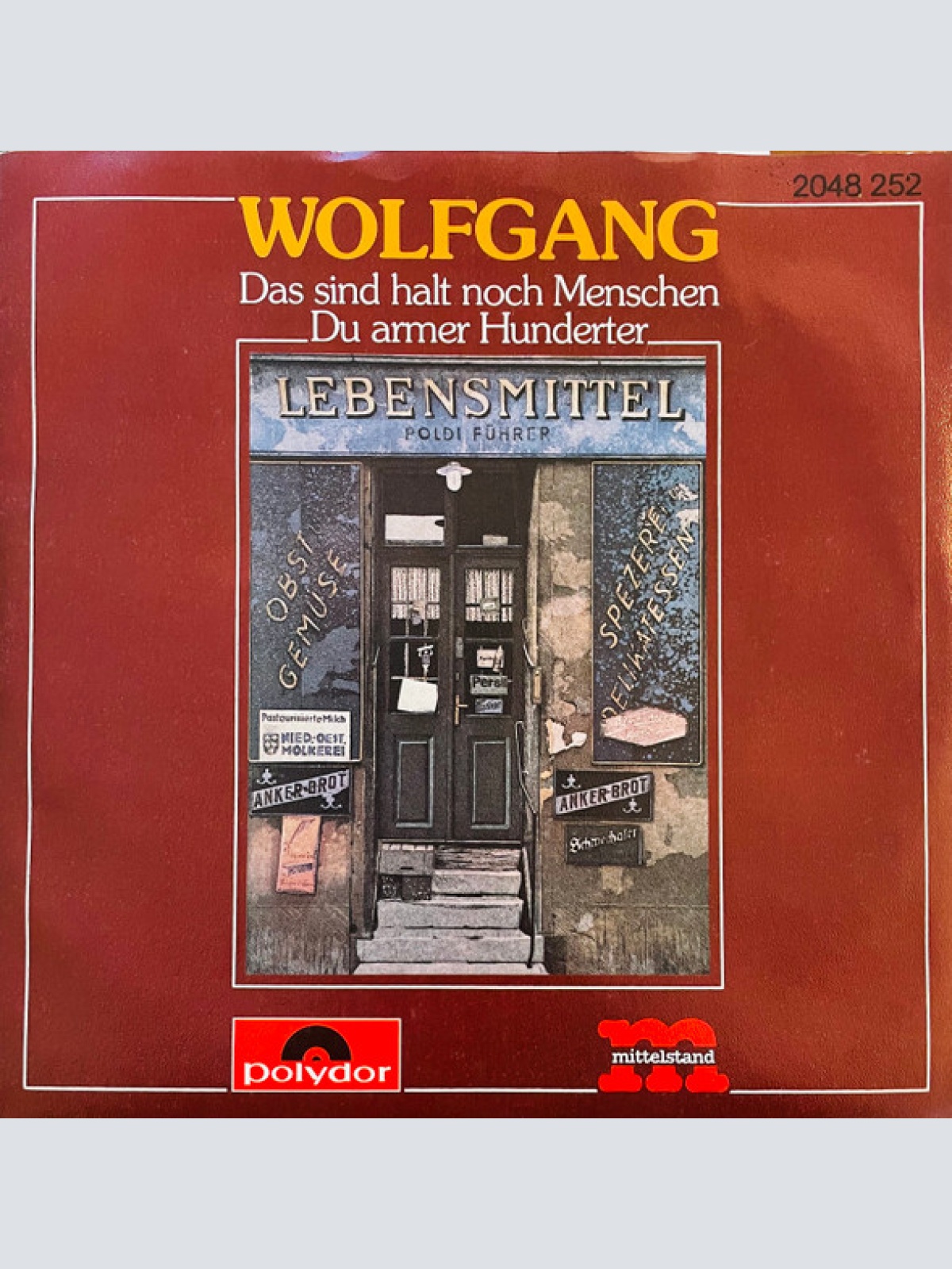 Vinyl / Wolfgang Hofer - Das Sind Halt Noch Menschen