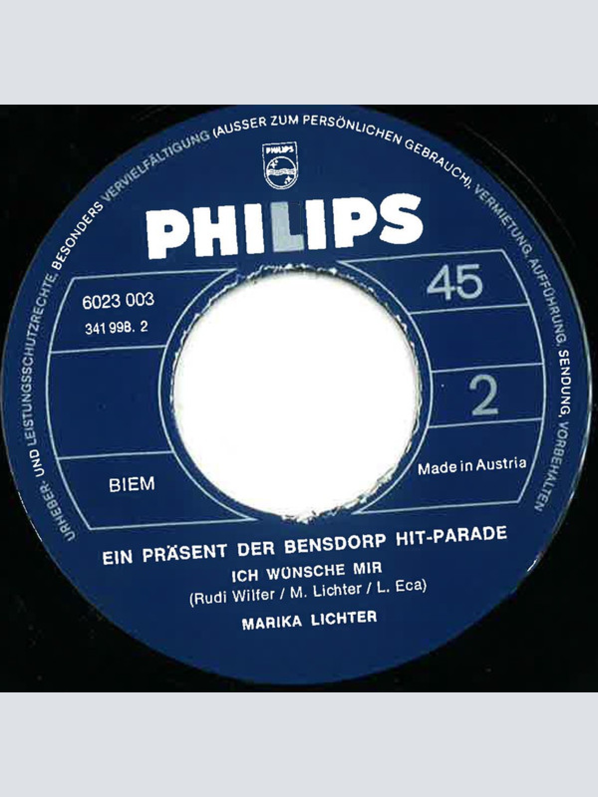 Vinyl / Marika Lichter - Luciana