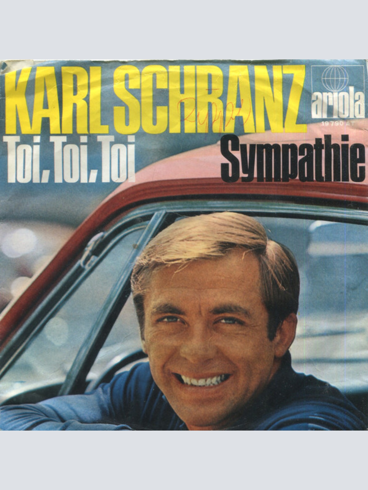 Vinyl / Karl Schranz - Toi, Toi, Toi / Sympathie