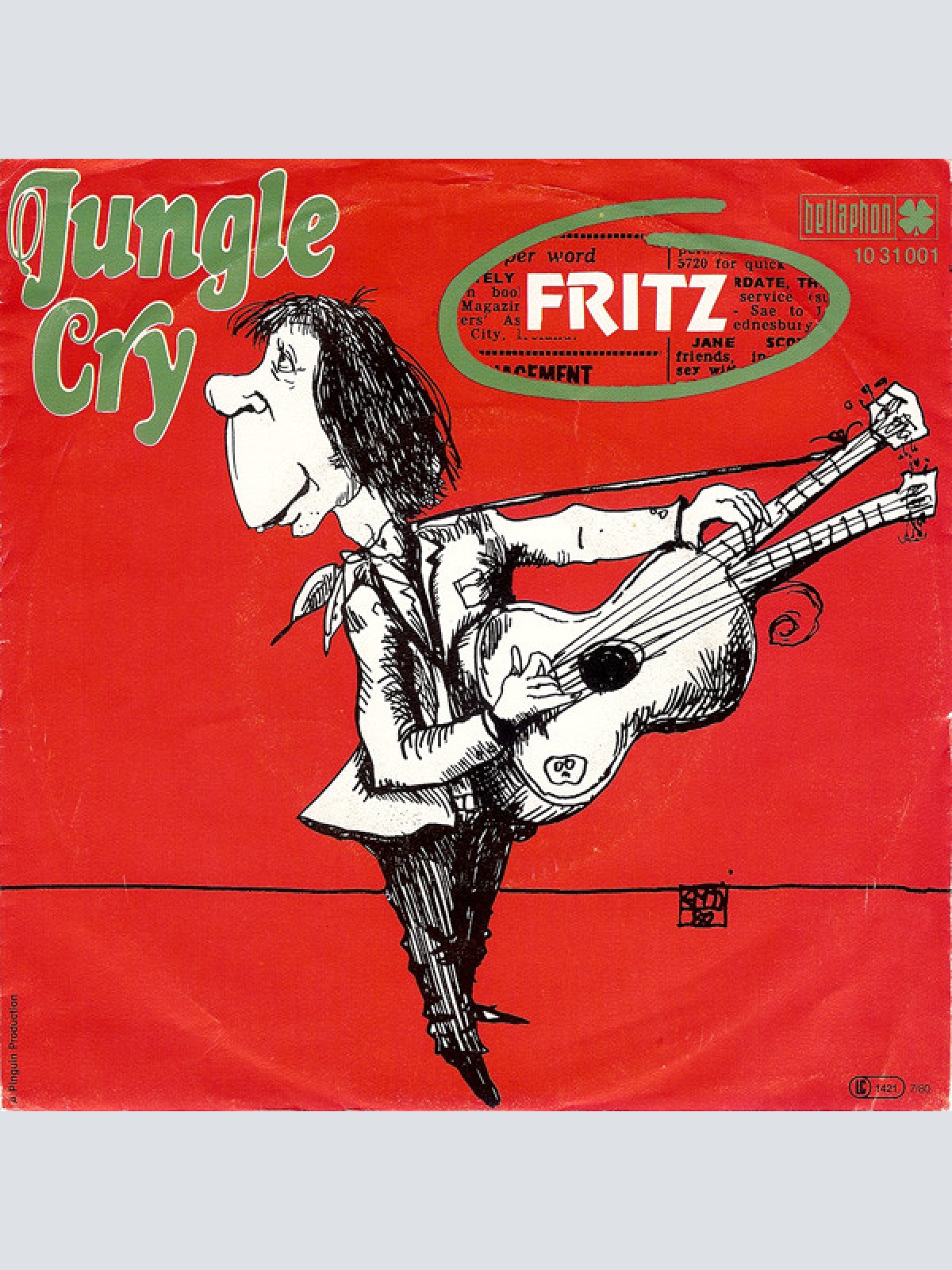 Vinyl / Fritz - Jungle Cry