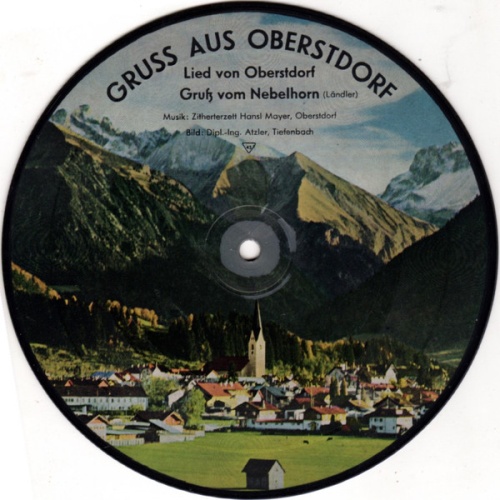 Vinyl / Zitherterzett Hansl Mayer - Gruss Aus Oberstdorf