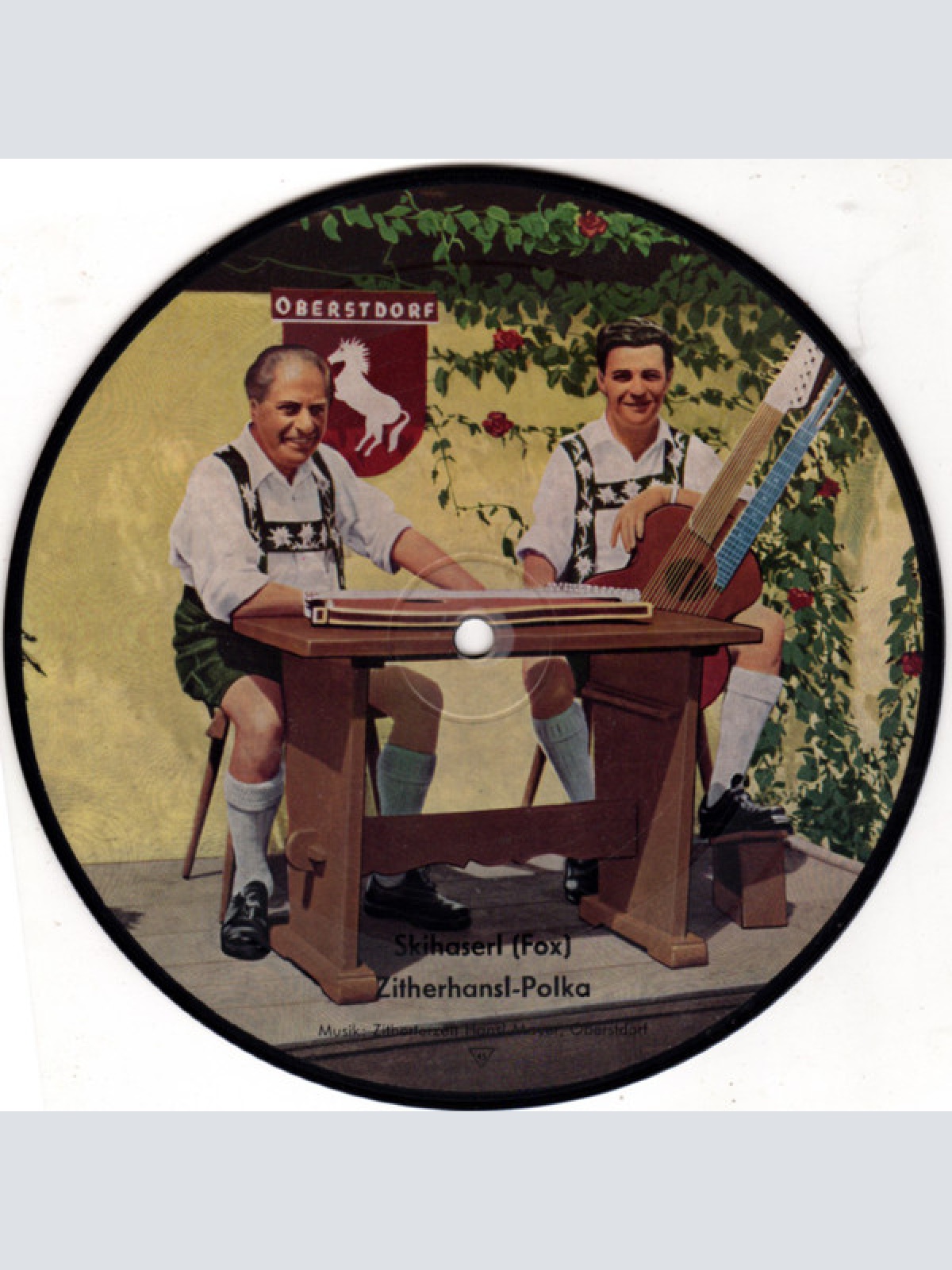 Vinyl / Zitherterzett Hansl Mayer - Gruss Aus Oberstdorf