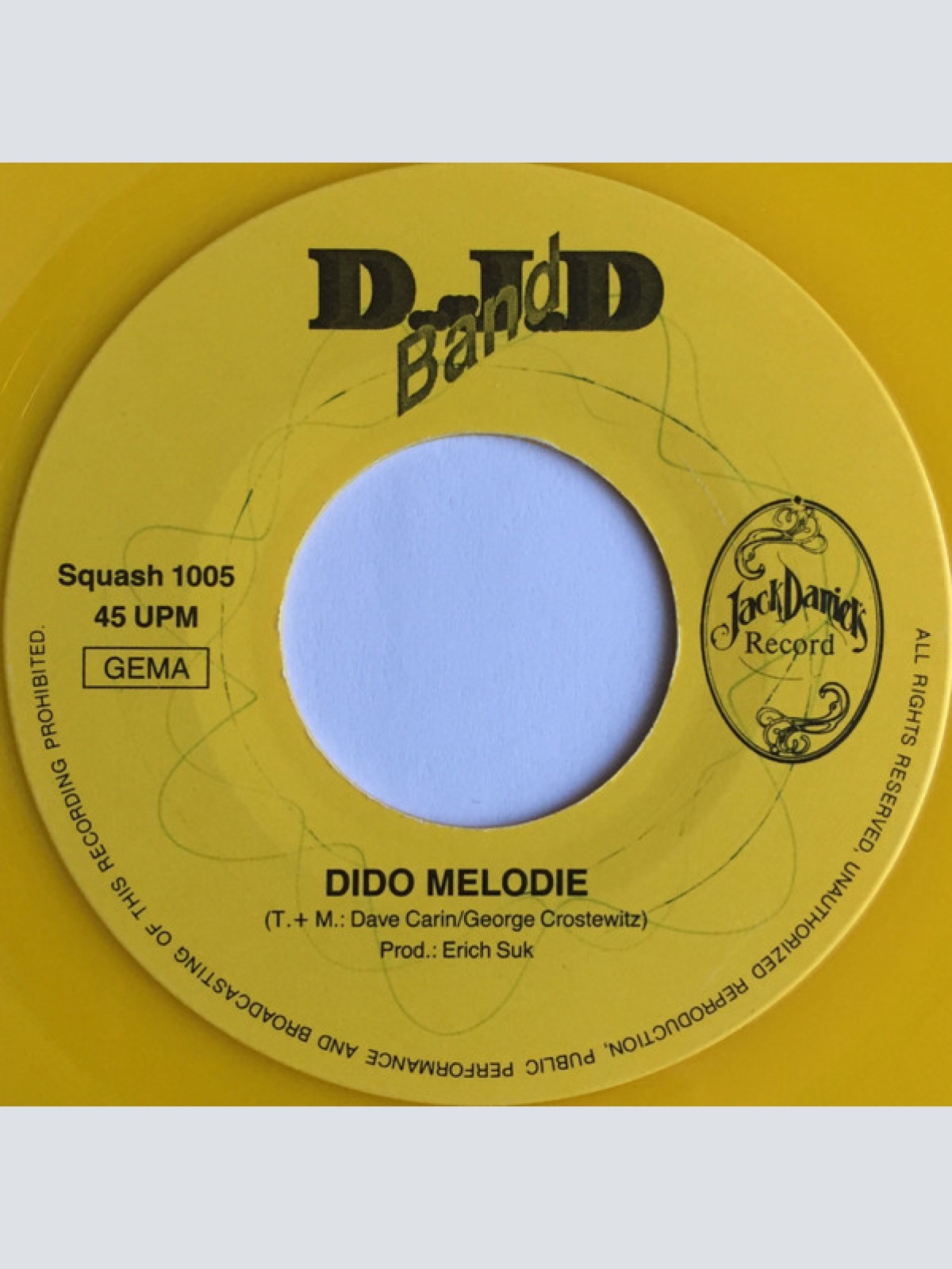 Vinyl / D.J.D. Band - Jack Daniel's Vienna