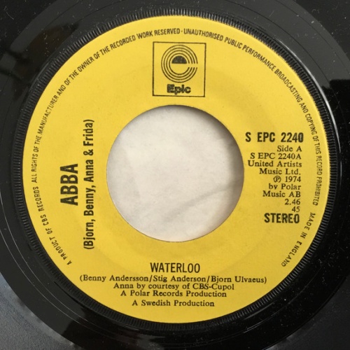 Vinyl / ABBA, Bjorn, Benny, Anna & Frida* - Waterloo