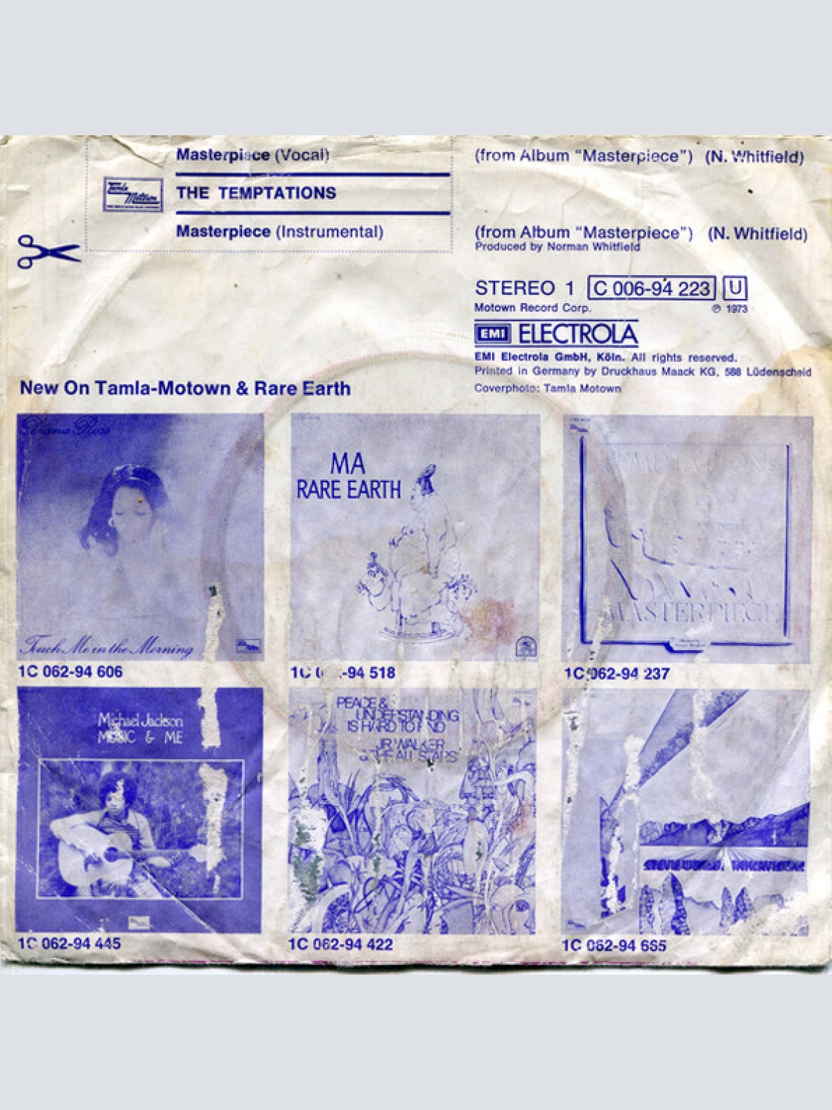 Vinyl / The Temptations - Masterpiece