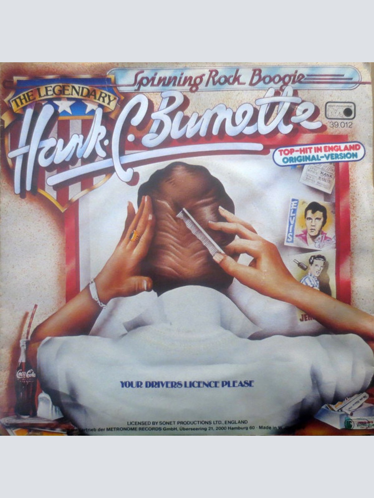 Vinyl / Hank C. Burnette - Spinning Rock Boogie