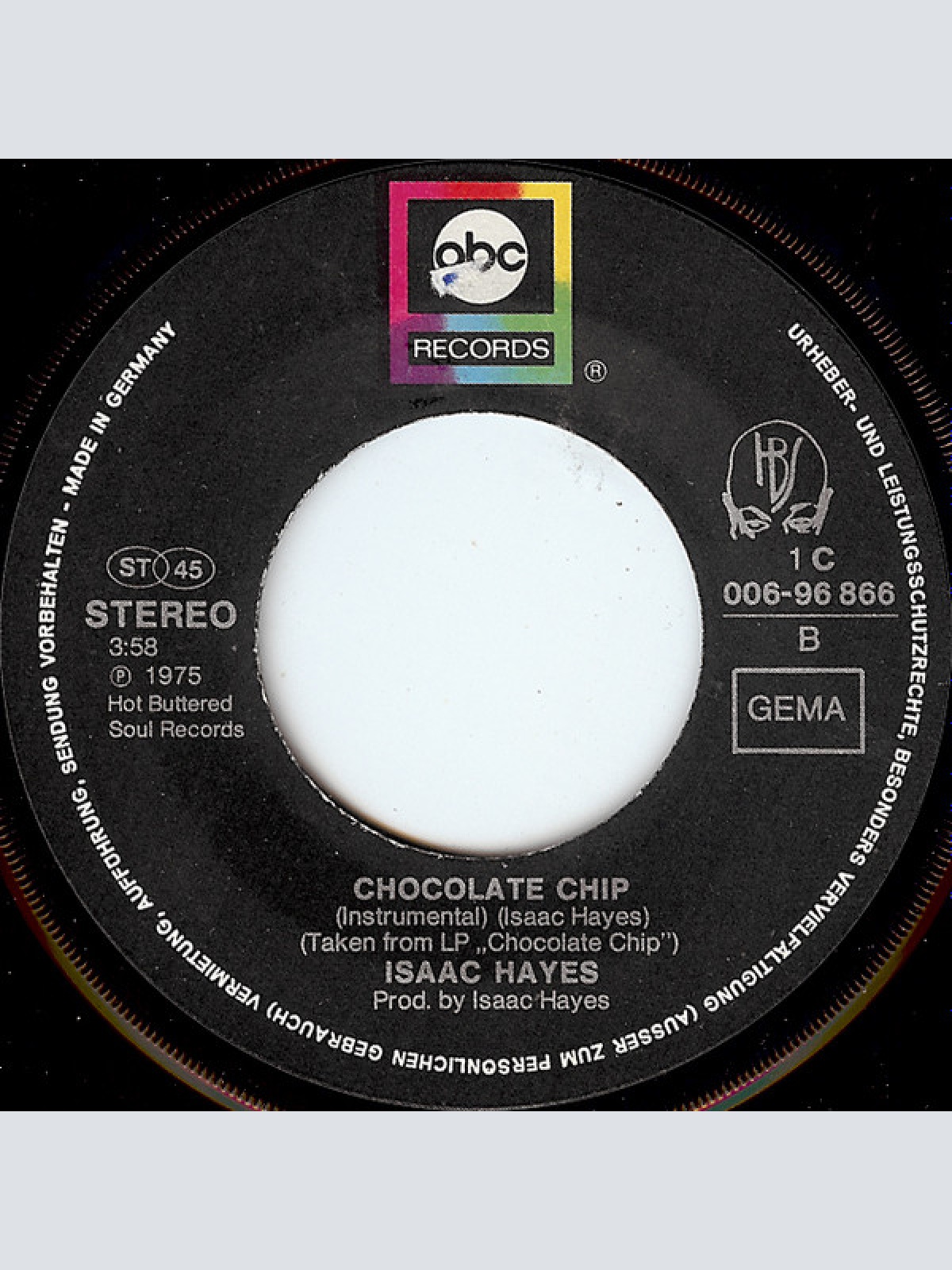Vinyl / Isaac Hayes - Chocolate Chip