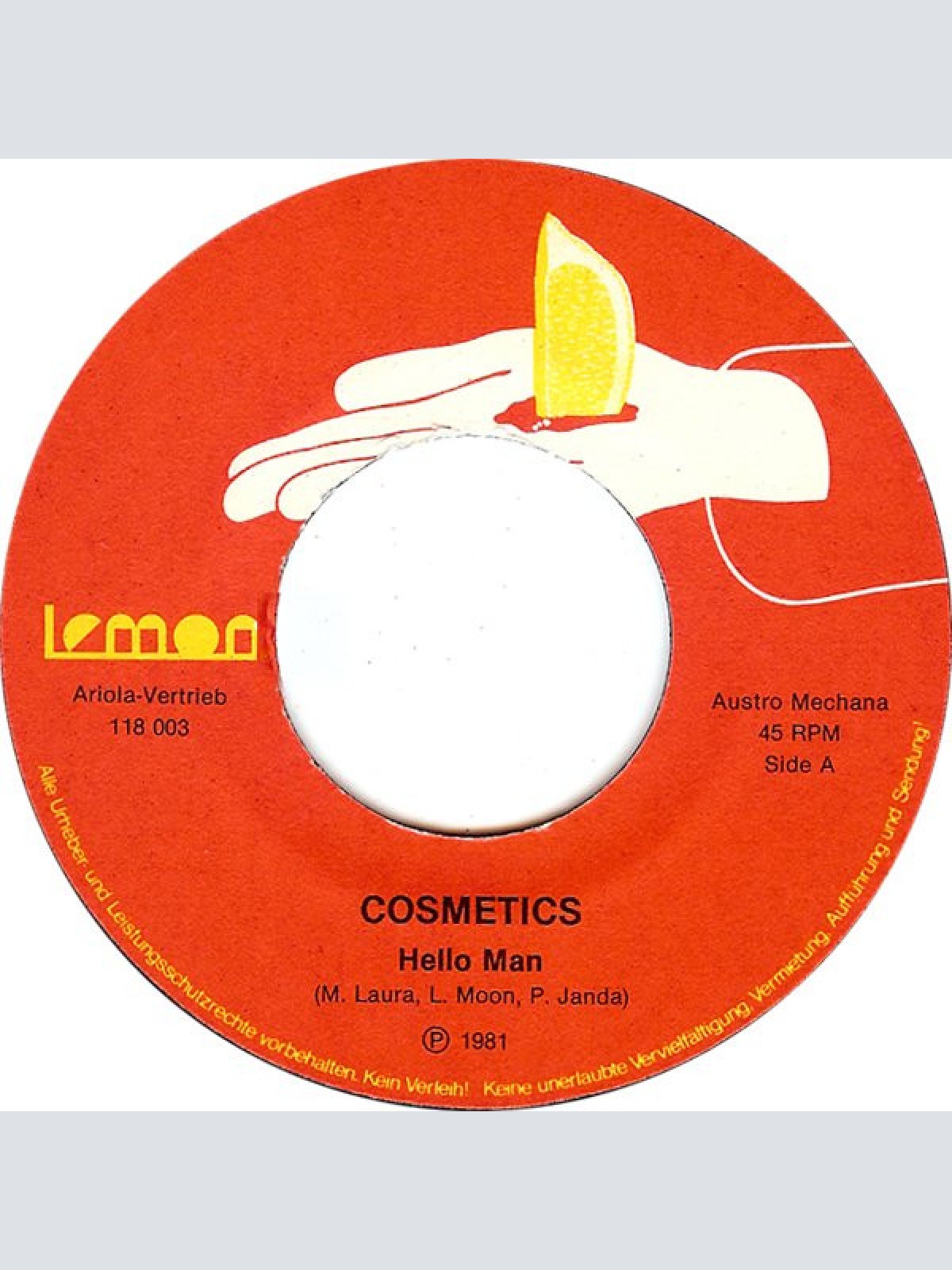 Vinyl / Cosmetics (2) - Hello Man