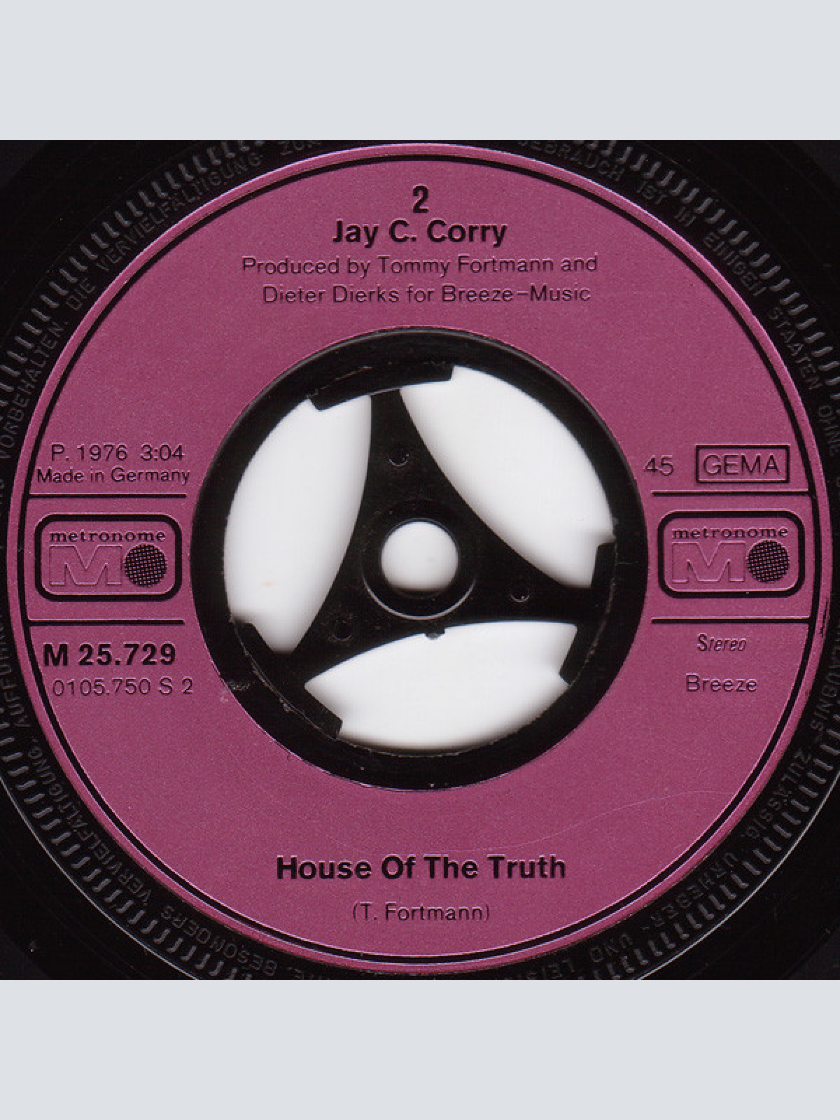 Vinyl / Jay C. Corry - Love Me Or Leave Me