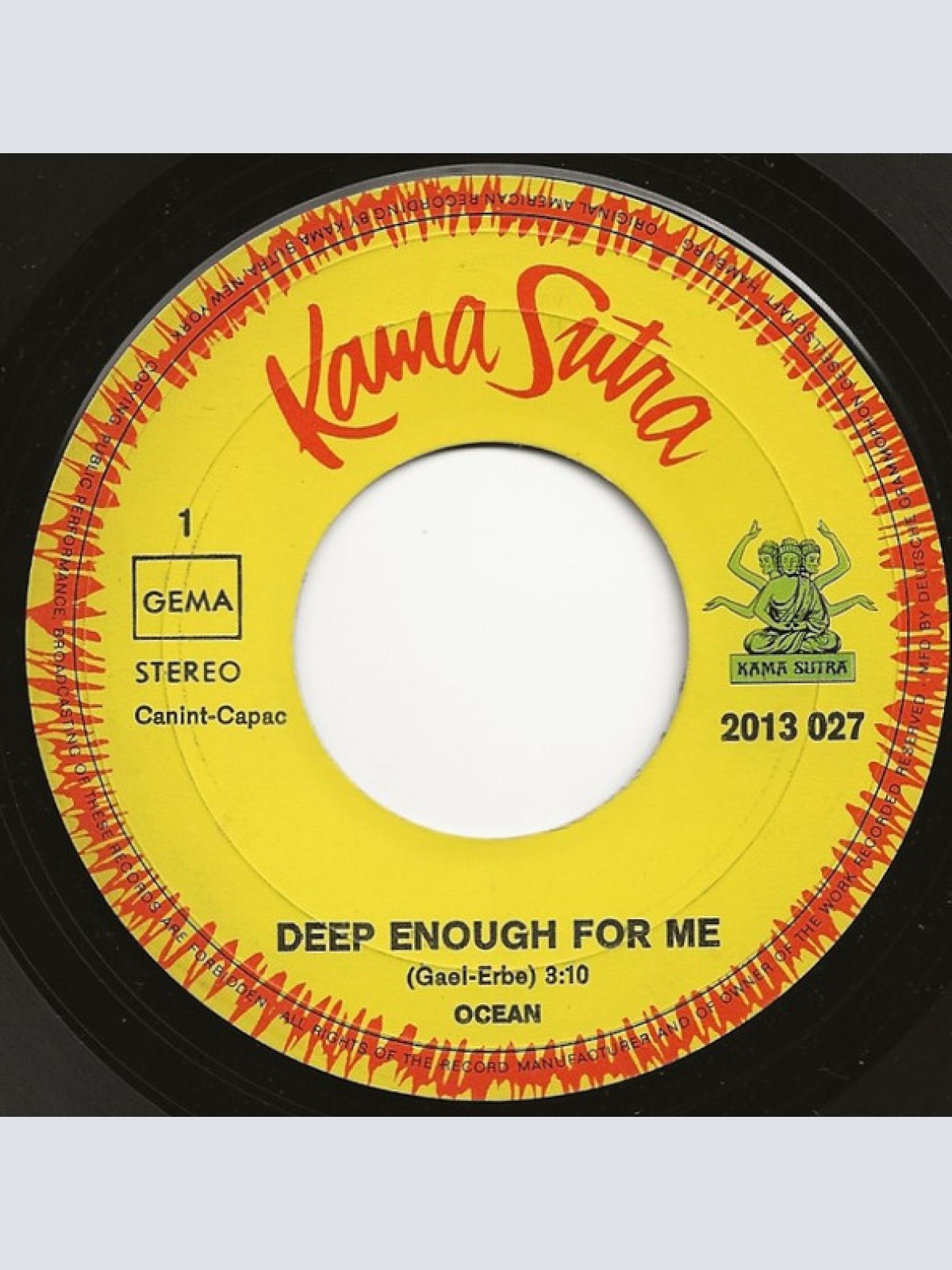 Vinyl / Ocean (3) - Deep Enough For Me