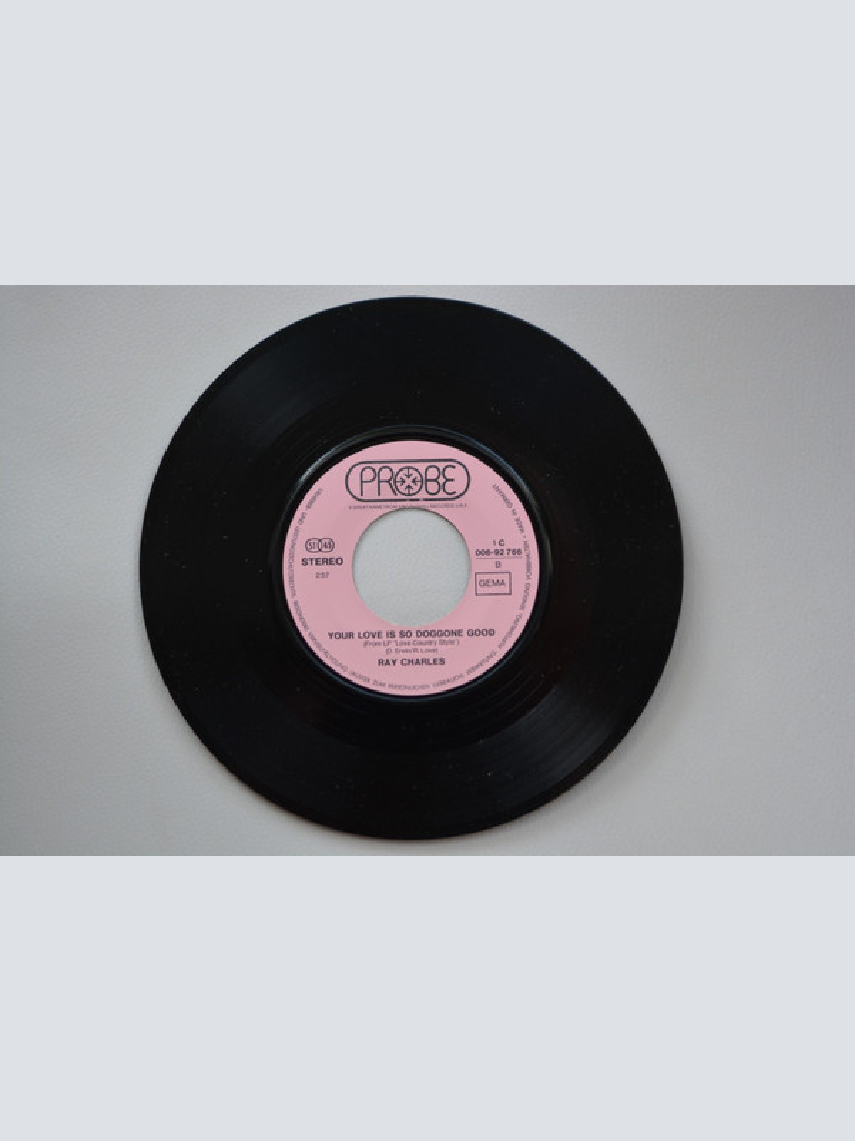 Vinyl / Ray Charles - Feel So Bad / Your Love Is So Doggone Good