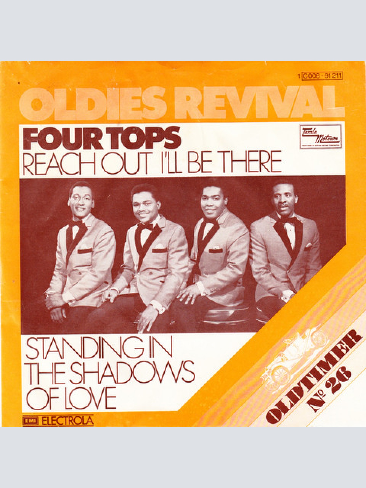 Vinyl / Four Tops - Reach Out I'll Be There / Standing In The Shadows Of Love