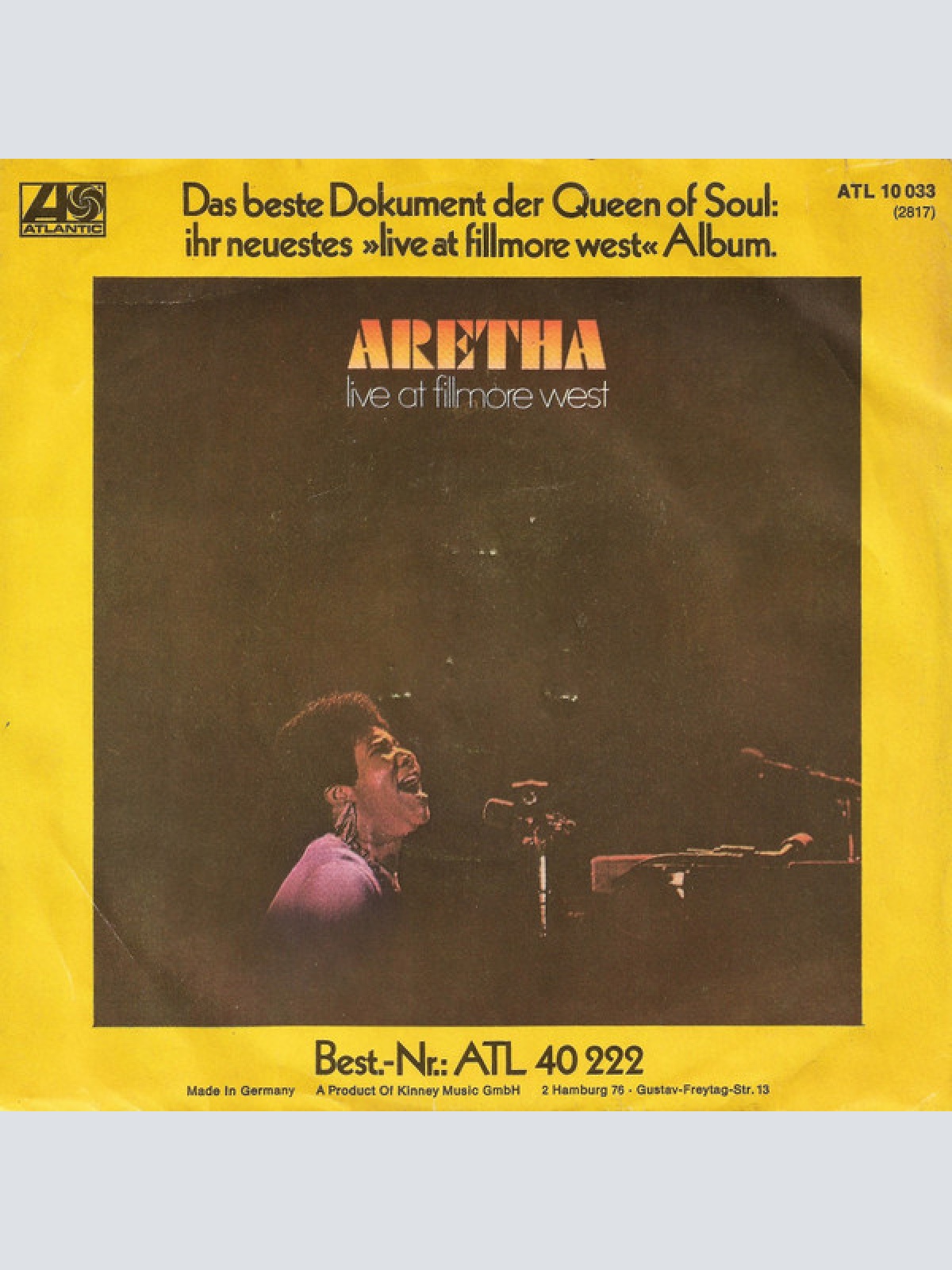 Vinyl / Aretha Franklin - Spanish Harlem / Lean On Me