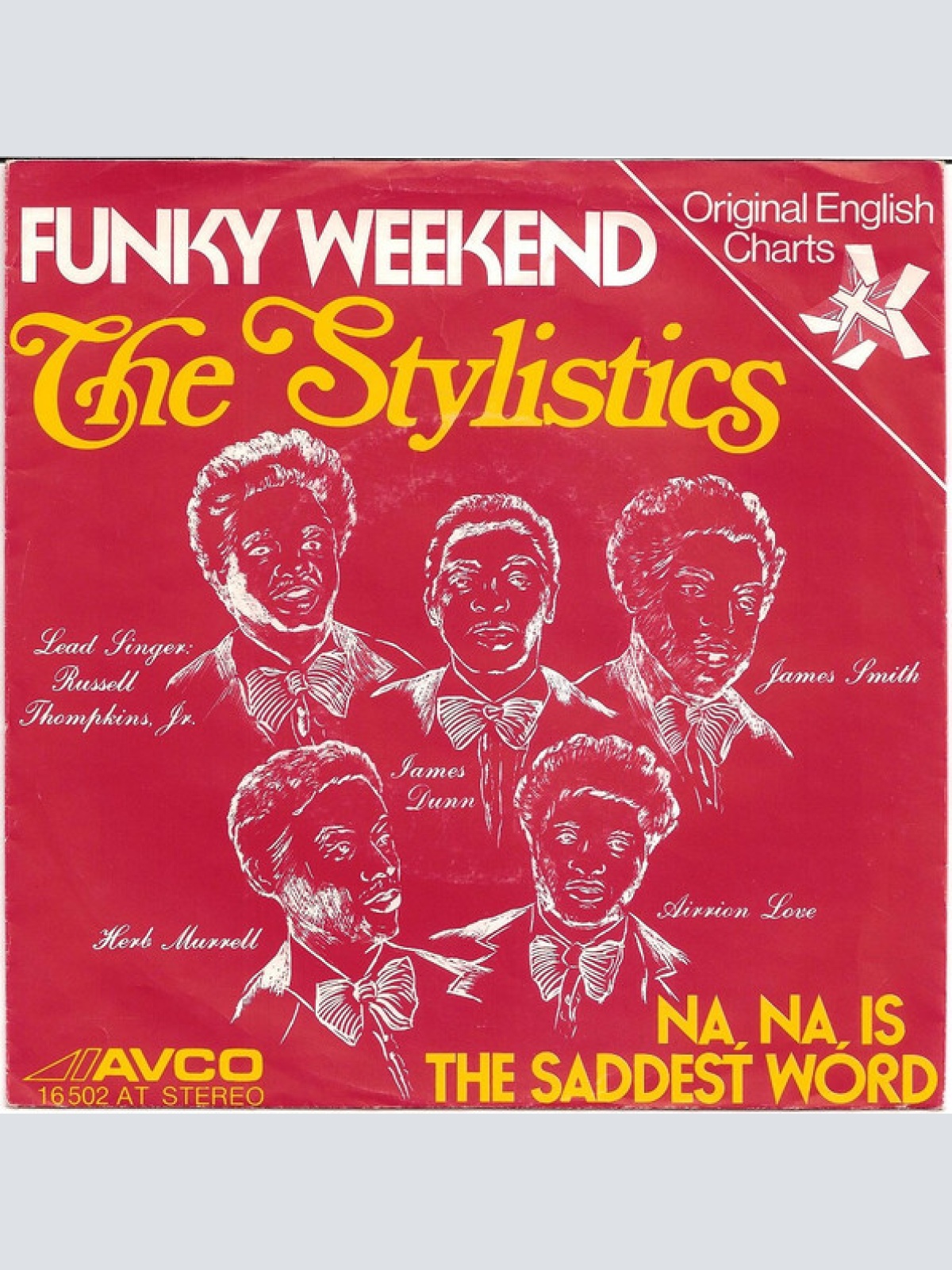 Vinyl / The Stylistics - Funky Weekend