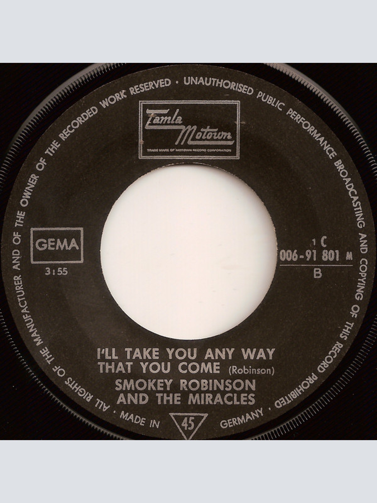 Vinyl / Smokey Robinson & The Miracles* - The Tears Of A Clown