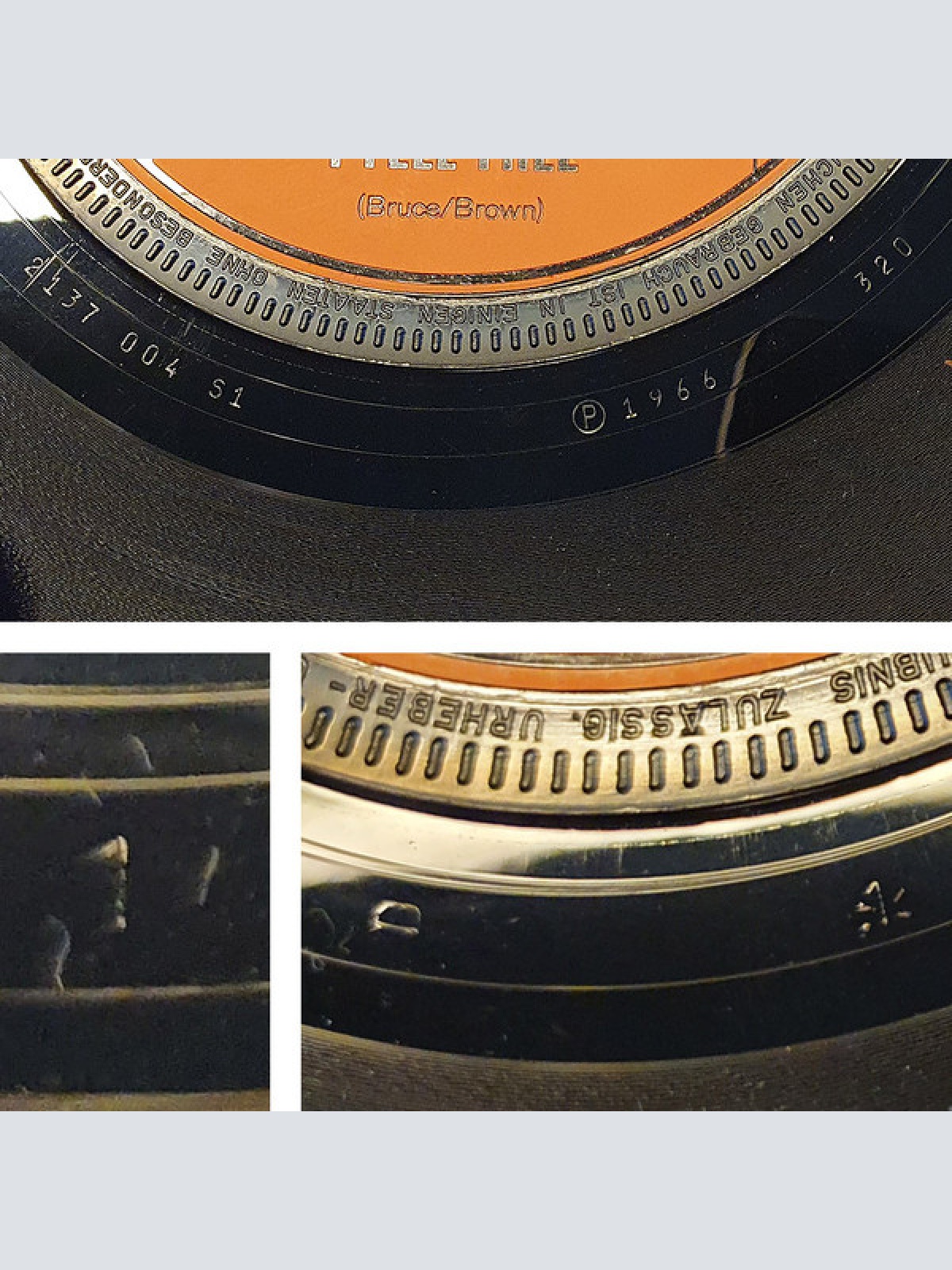 Vinyl / Cream (2) - Die Grossen Vier