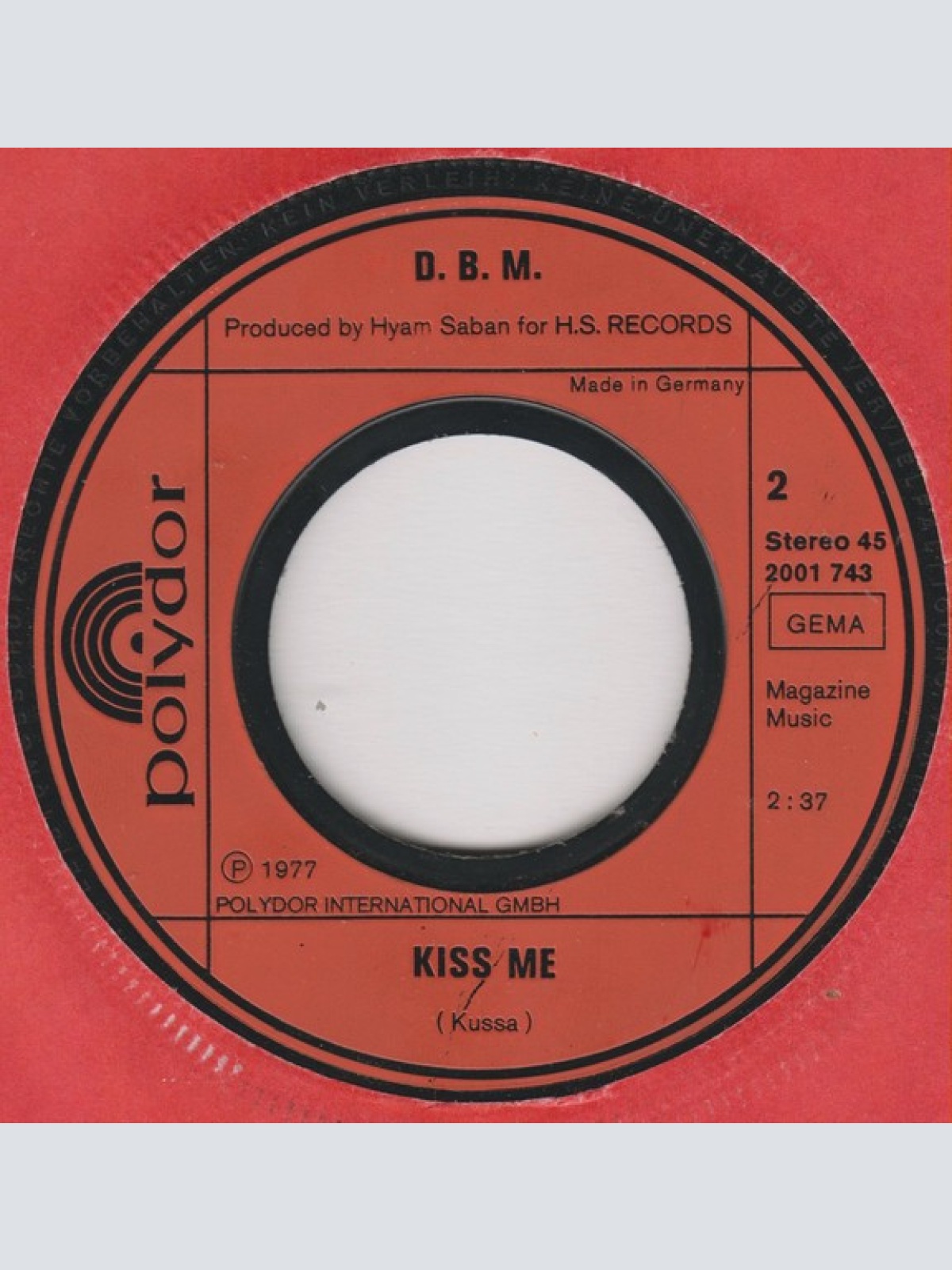 Vinyl / D.B.M. - Discobeatlemania