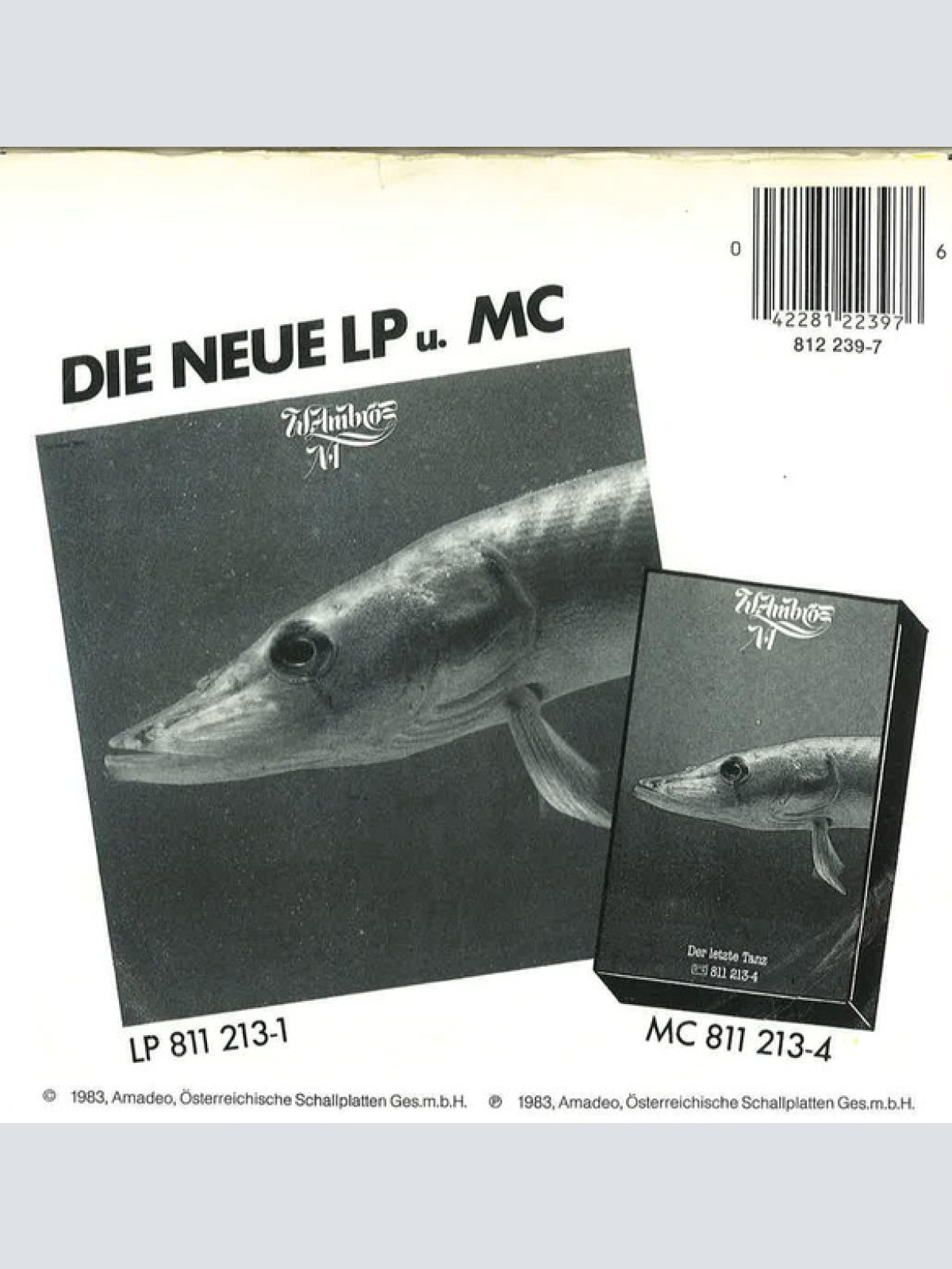 Vinyl / Wolfgang Ambros - Sei Net Bled