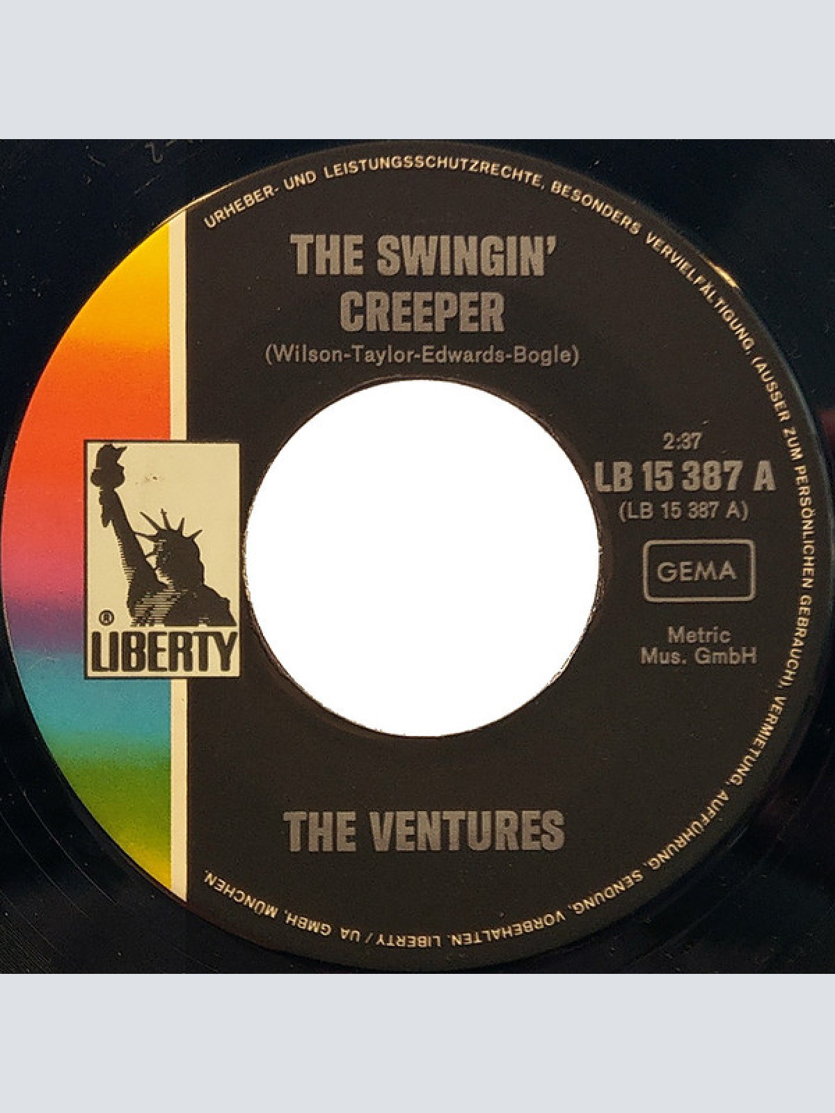 Vinyl / The Ventures / Sandy Nelson - The Swingin' Creeper / Teen Beat