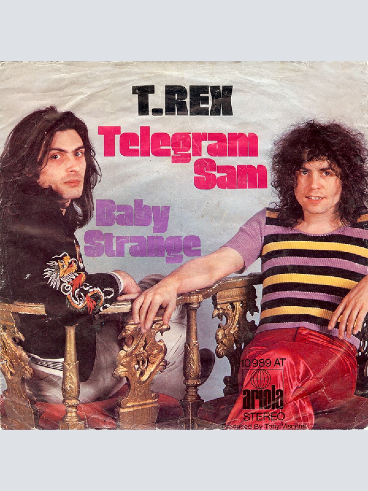 Vinyl / T. Rex - Telegram Sam / Baby Strange