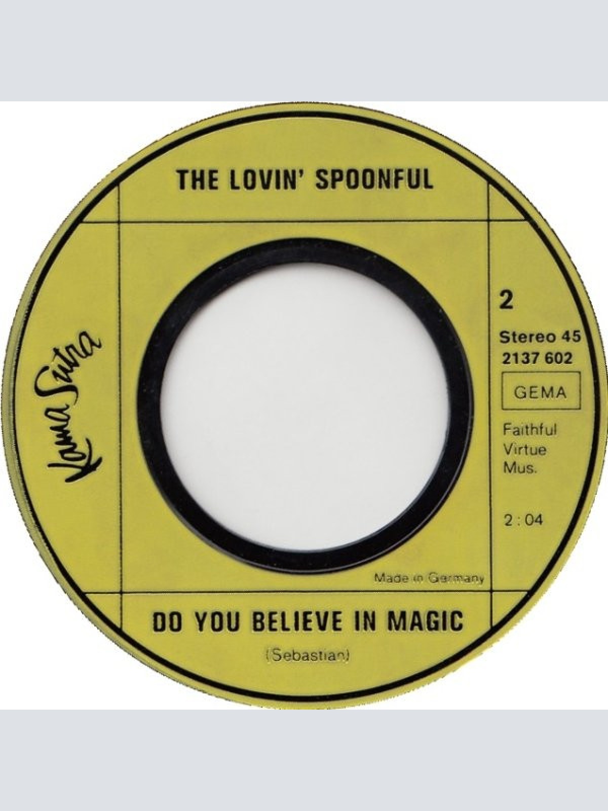 Vinyl / The Lovin' Spoonful - Die Grossen Vier Von The Lovin' Spoonful