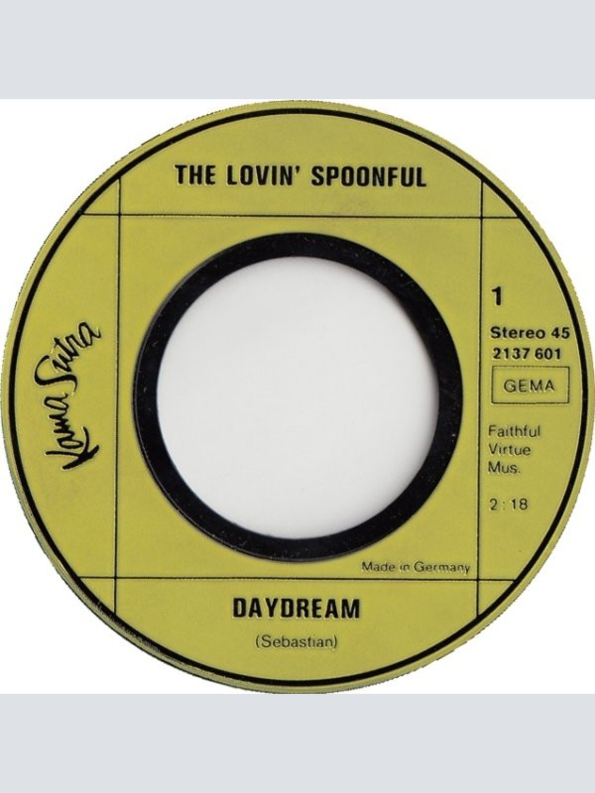 Vinyl / The Lovin' Spoonful - Die Grossen Vier Von The Lovin' Spoonful