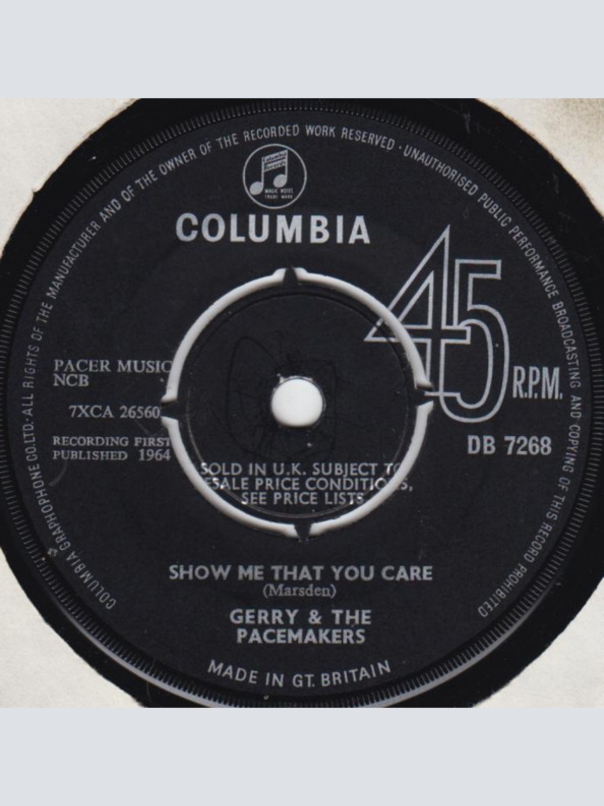 Vinyl / Gerry & The Pacemakers - Don't Let The Sun Catch You Crying