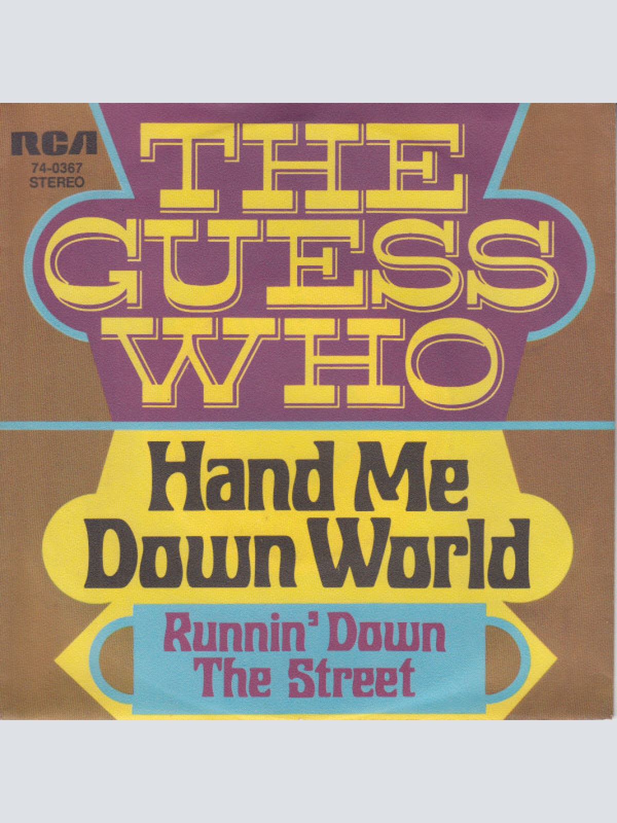 Vinyl / The Guess Who - Hand Me Down World