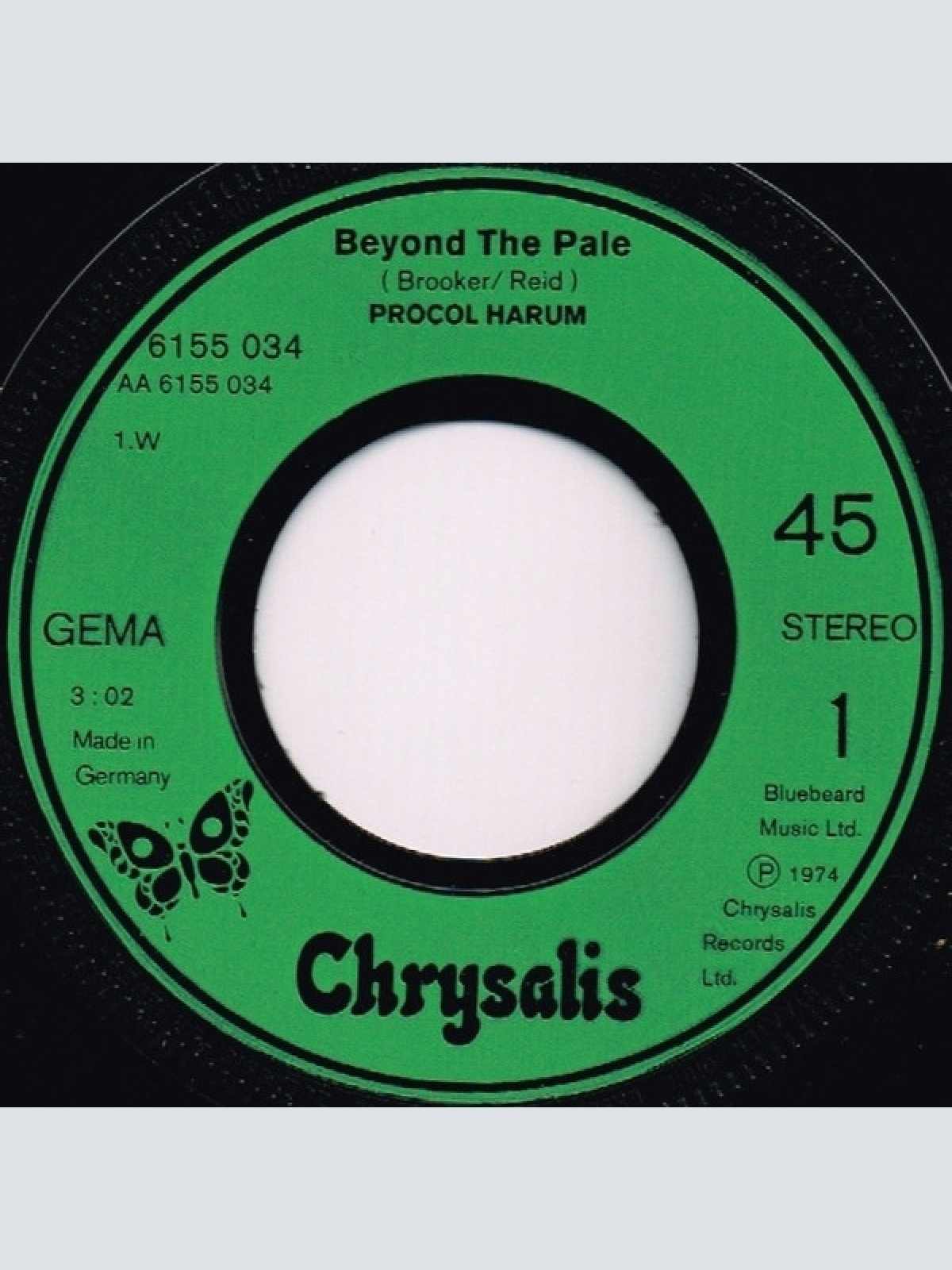 Vinyl / Procol Harum - Beyond The Pale / Fresh Fruit