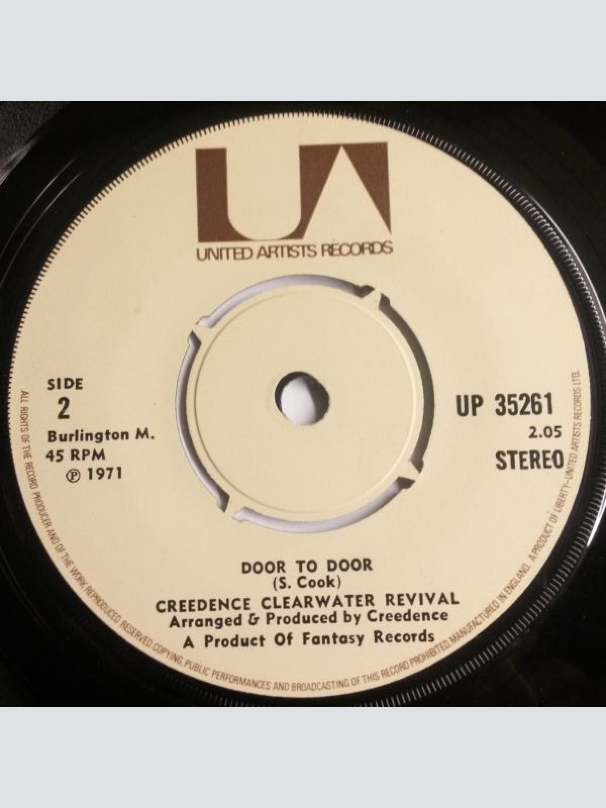 Vinyl / Creedence Clearwater Revival - Sweet Hitch-Hiker / Door To Door