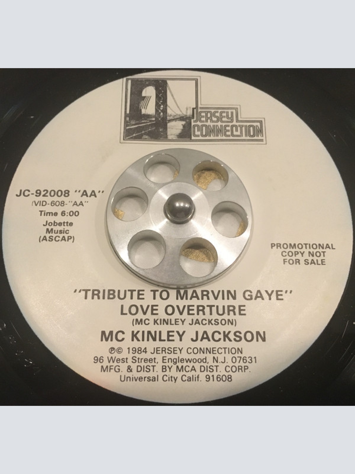 Vinyl / Mc Kinley Jackson* - Tribute To Marvin Gaye Love Overture