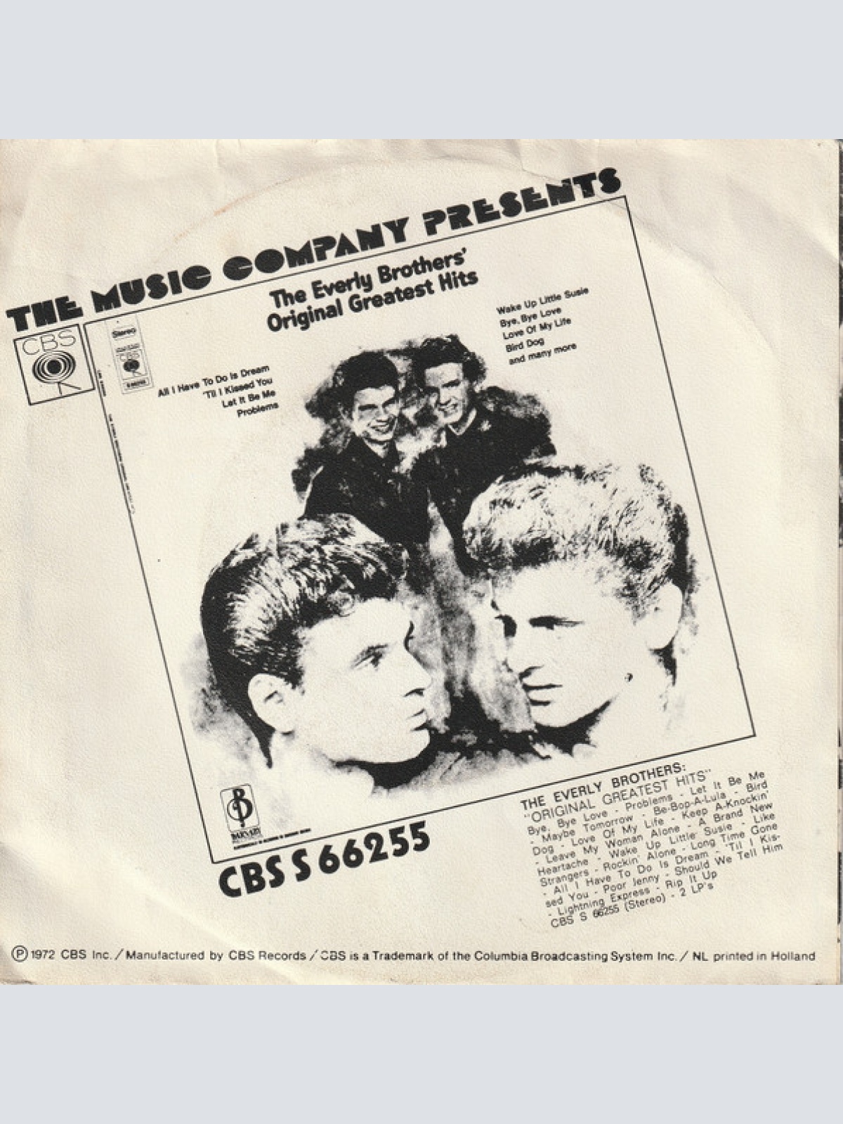 Vinyl / The Everly Brothers* - 'Til I Kissed You / Bird Dog