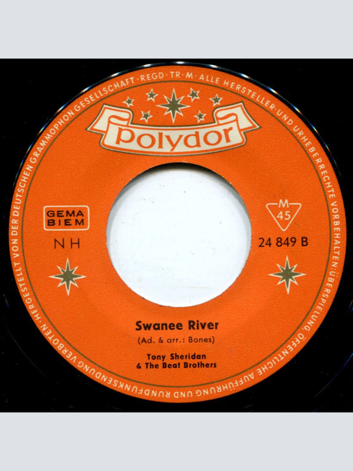 Vinyl / Tony Sheridan & The Beat Brothers* - You Are My Sunshine / Swanee River