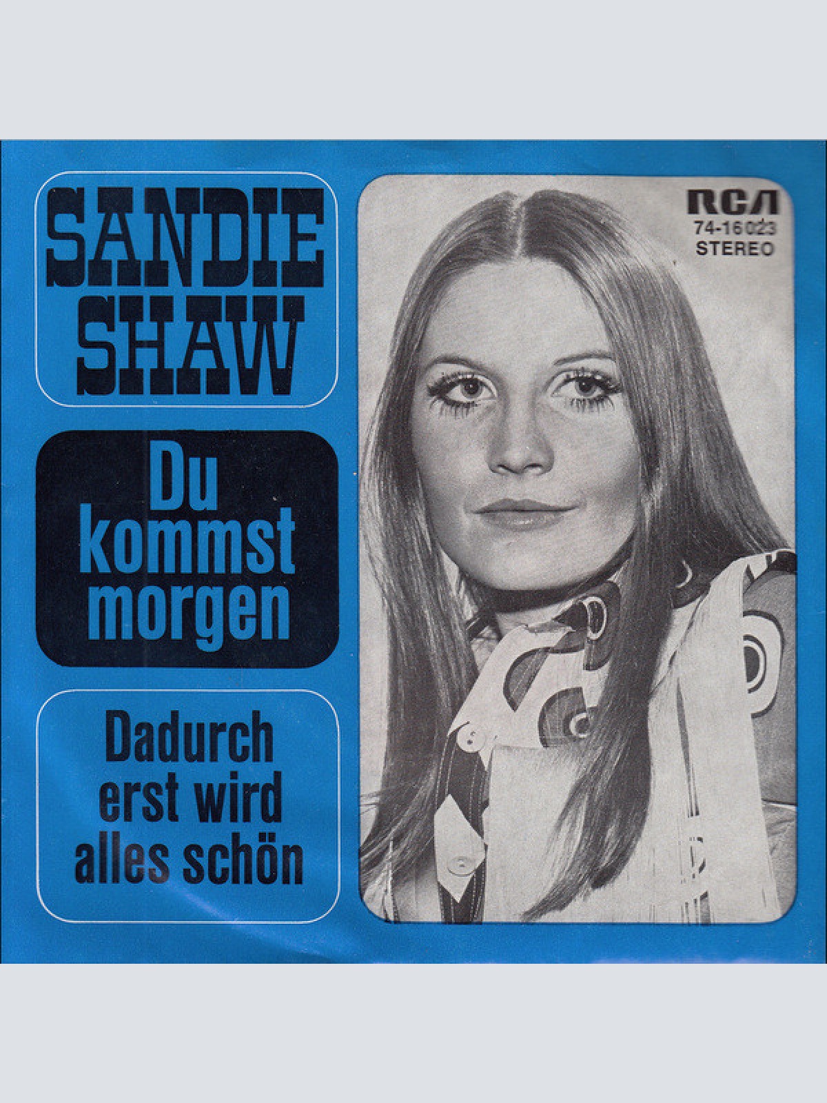 Vinyl / Sandie Shaw - Du Kommst Morgen