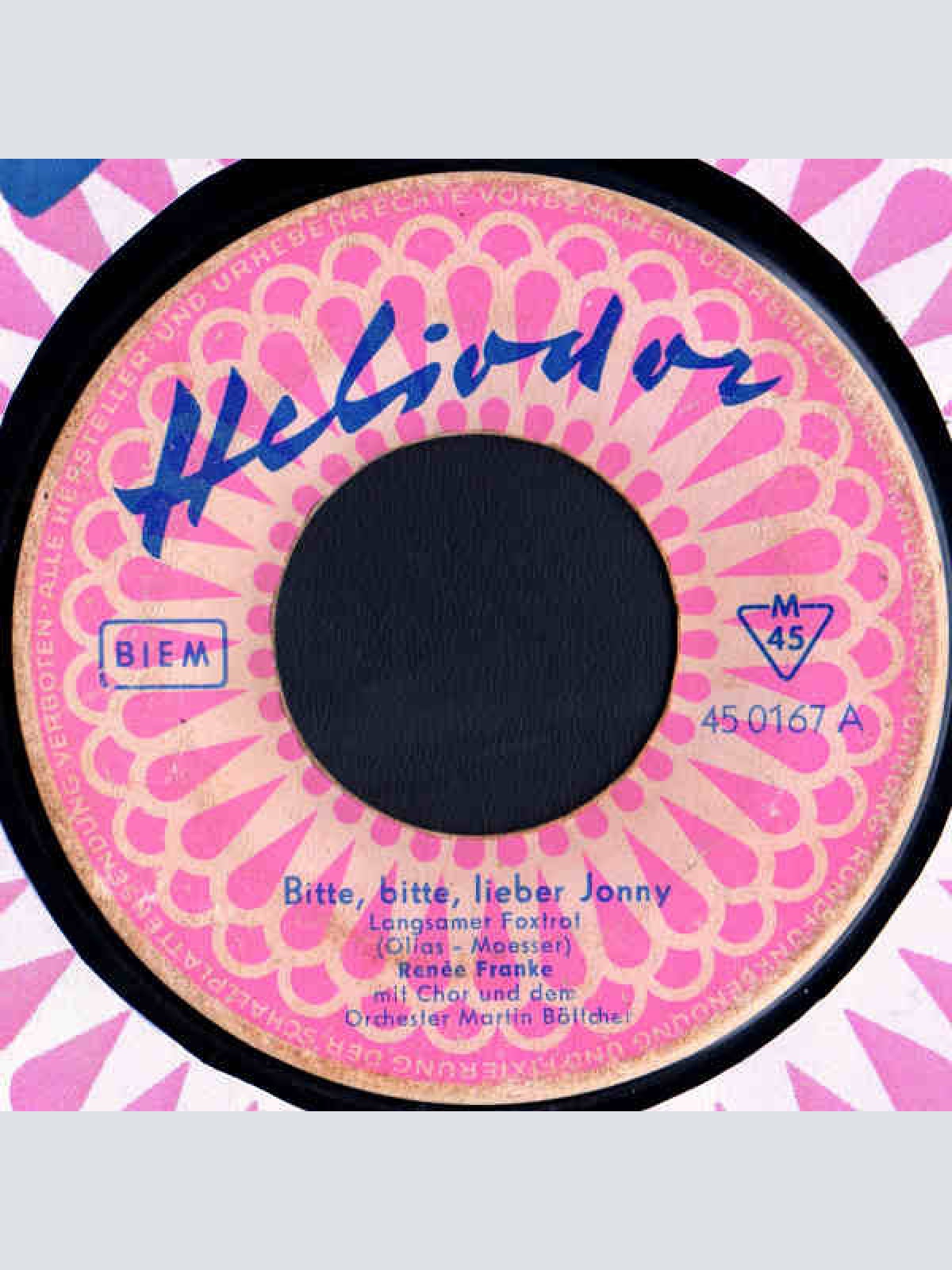 Vinyl / Renée Franke - Bitte, Bitte, Lieber Jonny