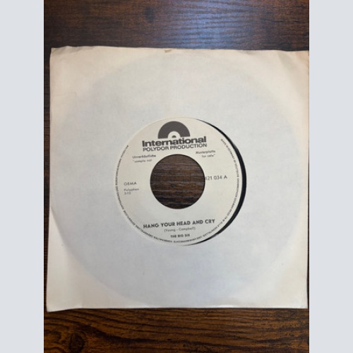 Vinyl / Bobby Patrick Big Six - Hang Your Head And Cry / Shame, Shame, Shame