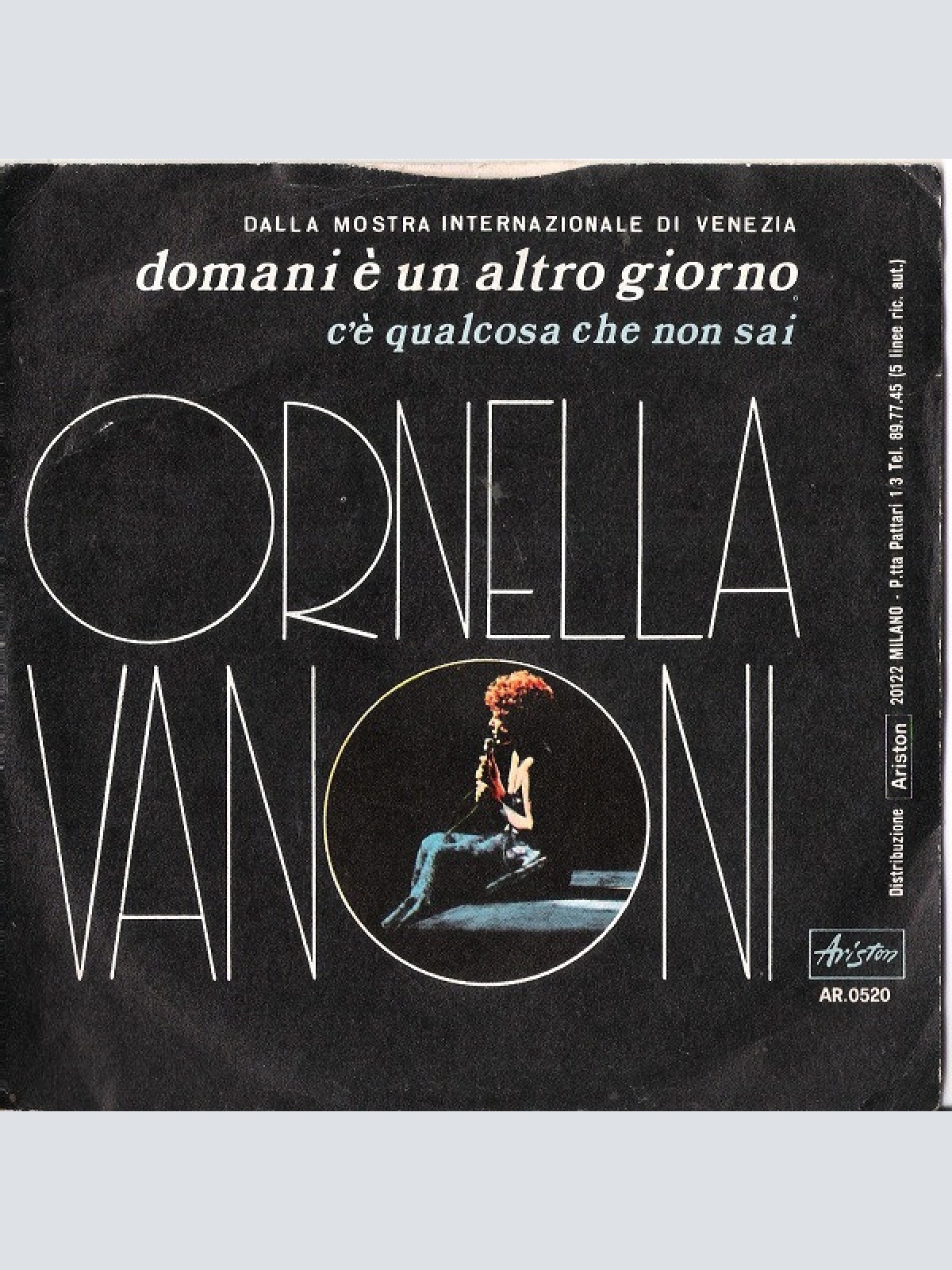Vinyl / Ornella Vanoni - Domani È Un Altro Giorno