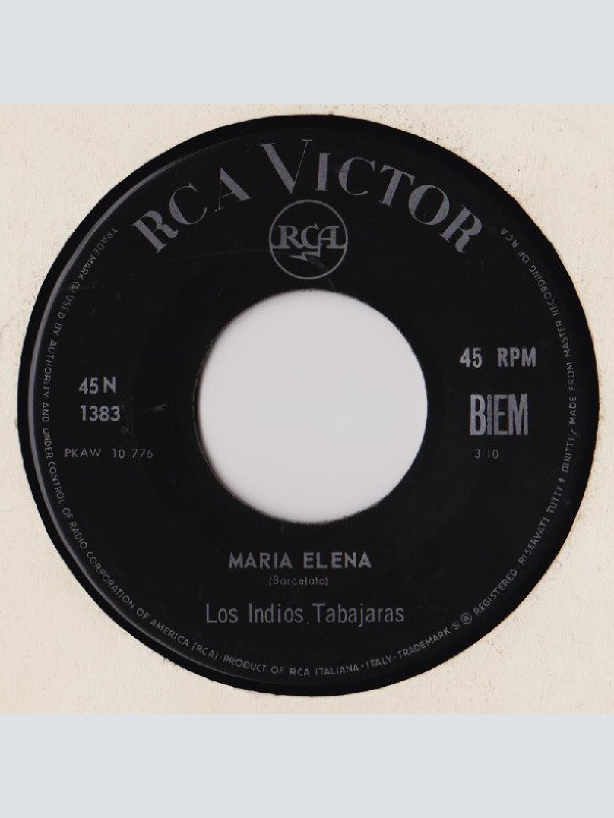Vinyl / Los Indios Tabajaras - Maria Elena