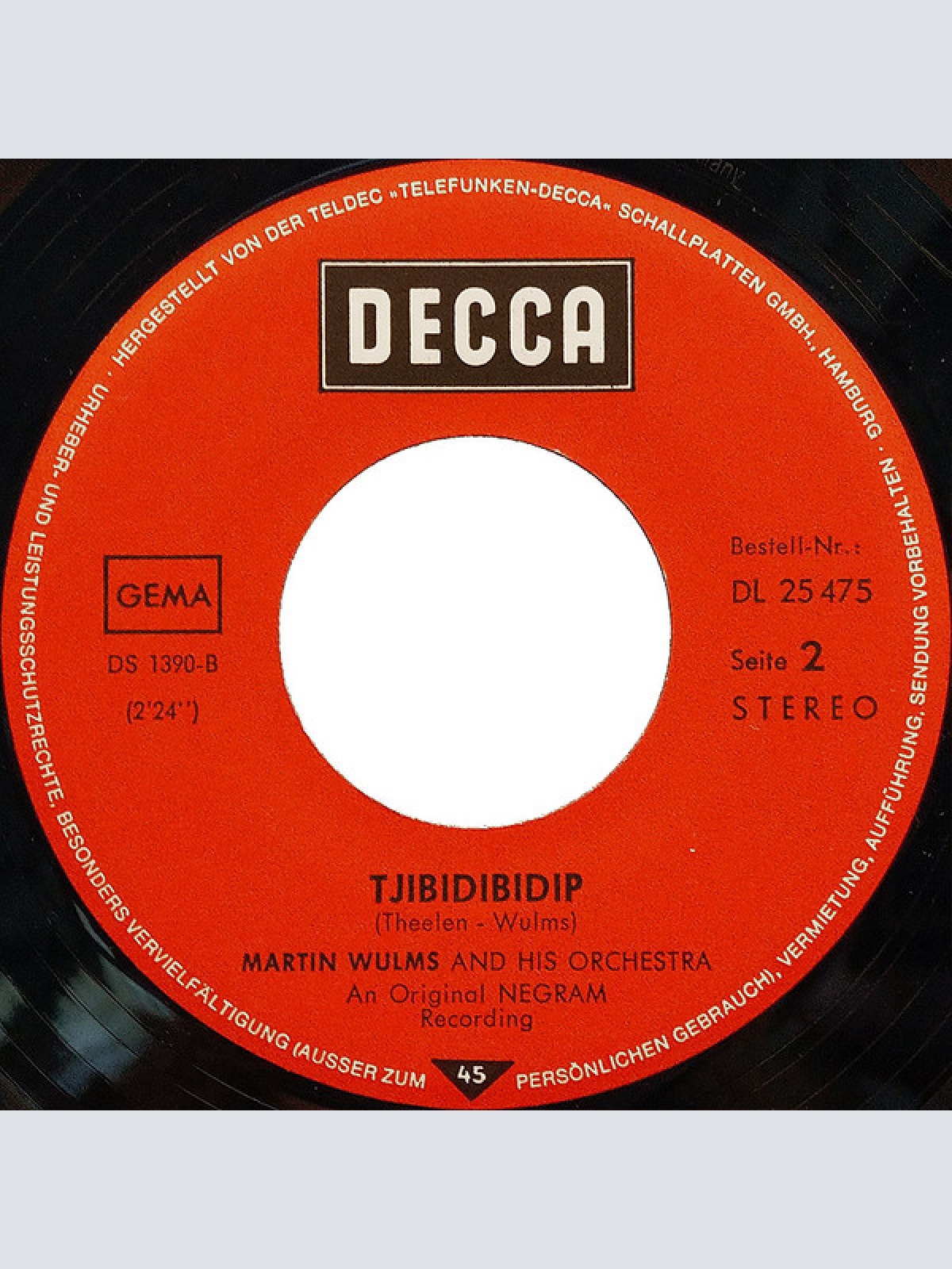 Vinyl / Martin Wulms And His Orchestra - Rumba Tamba