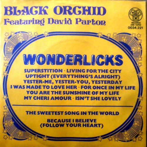 Vinyl / Black Orchid (6) Featuring David Parton - Wonderlicks