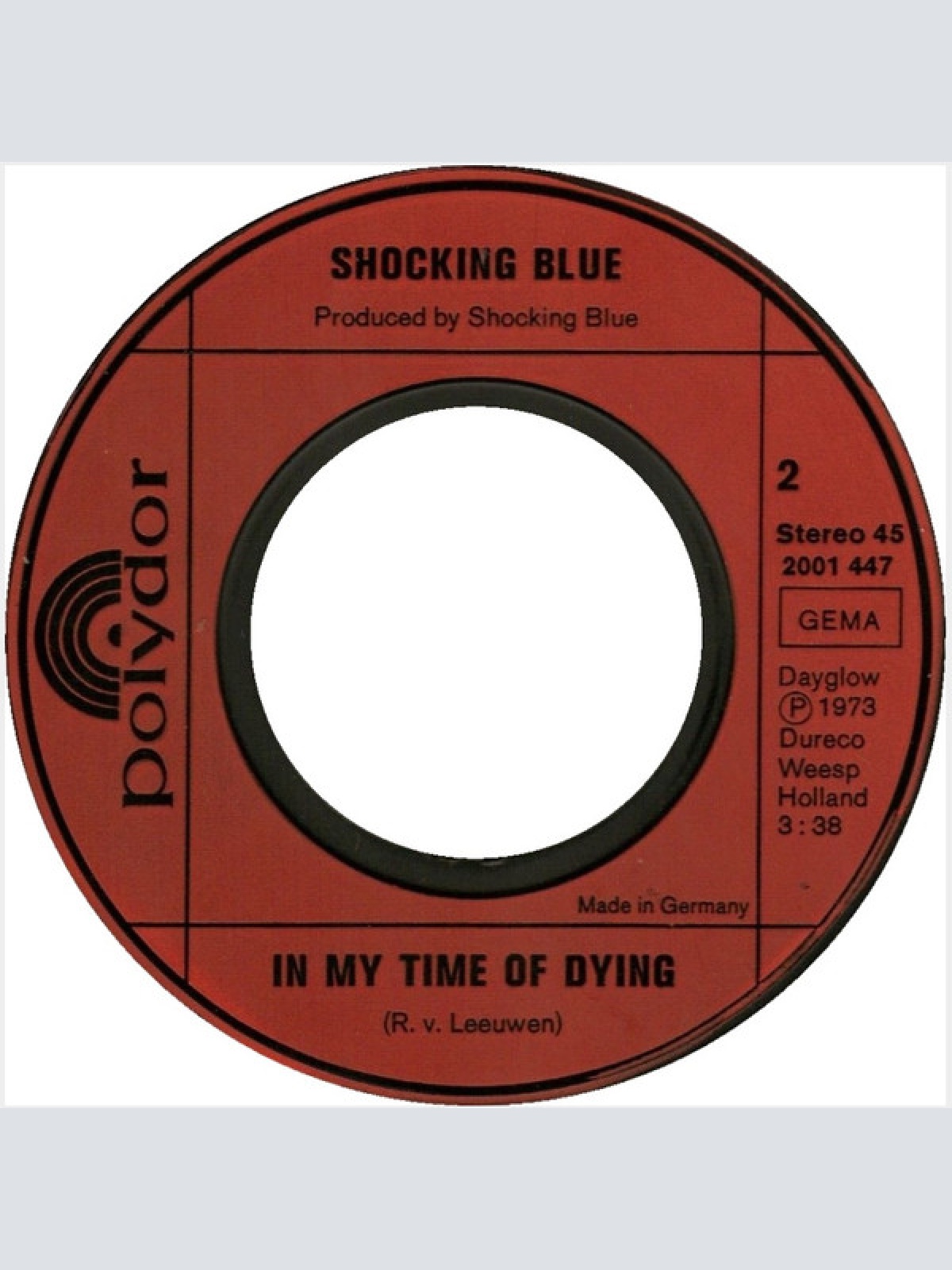 Vinyl / Shocking Blue - Oh Lord
