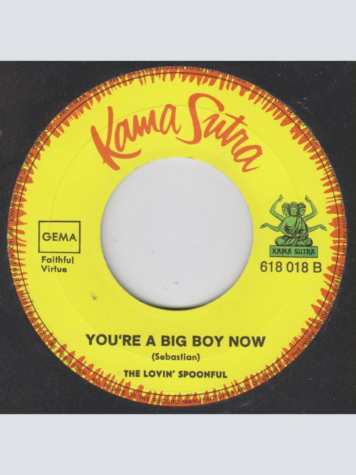 Vinyl / The Lovin' Spoonful - 6 O'Clock / You're A Big Boy Now