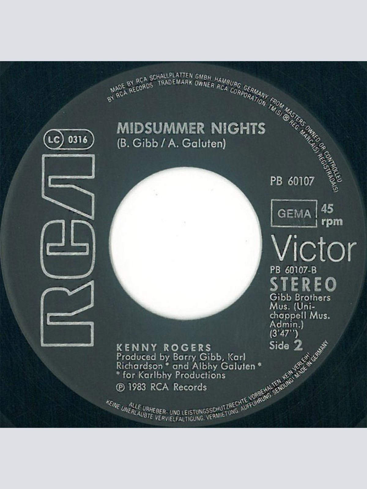 Vinyl / Kenny Rogers Duet With Dolly Parton - Islands In The Stream