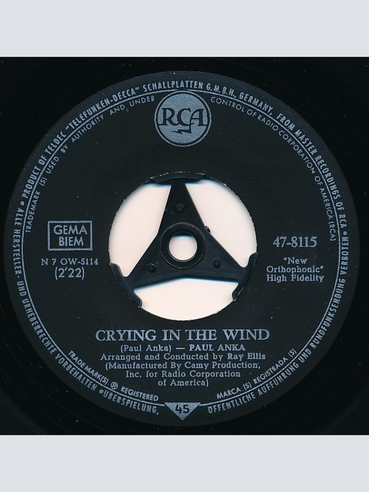 Vinyl / Paul Anka - Love (Makes The World Go 'Round)