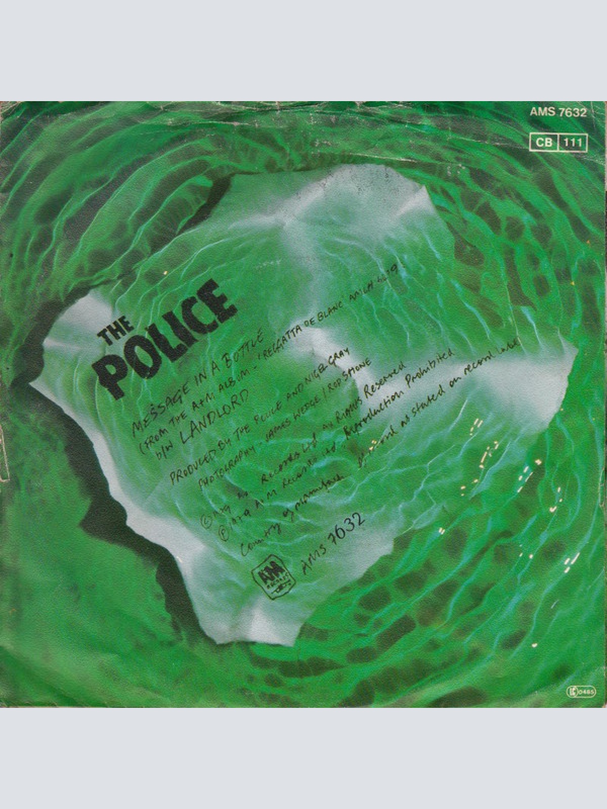 Vinyl / The Police - Message In A Bottle