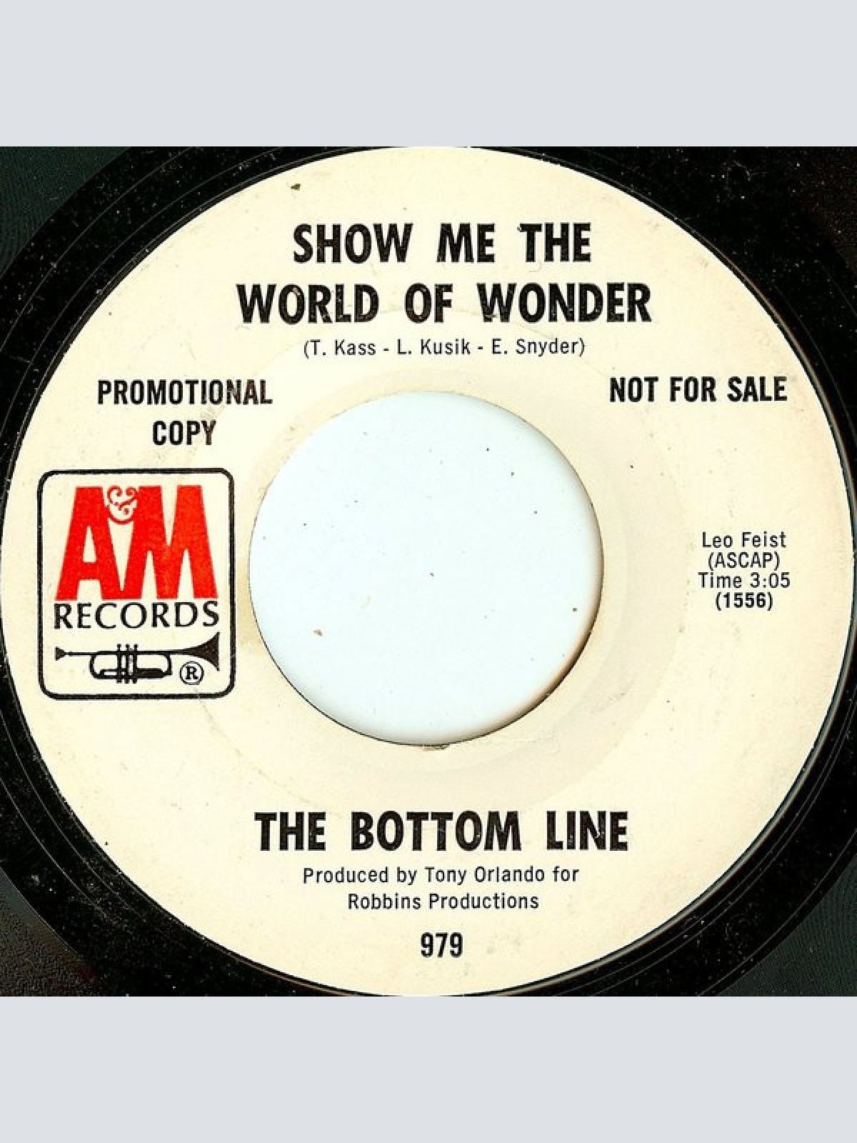 Vinyl / The Bottom Line (3) - When I Was King / Show Me The World Of Wonder