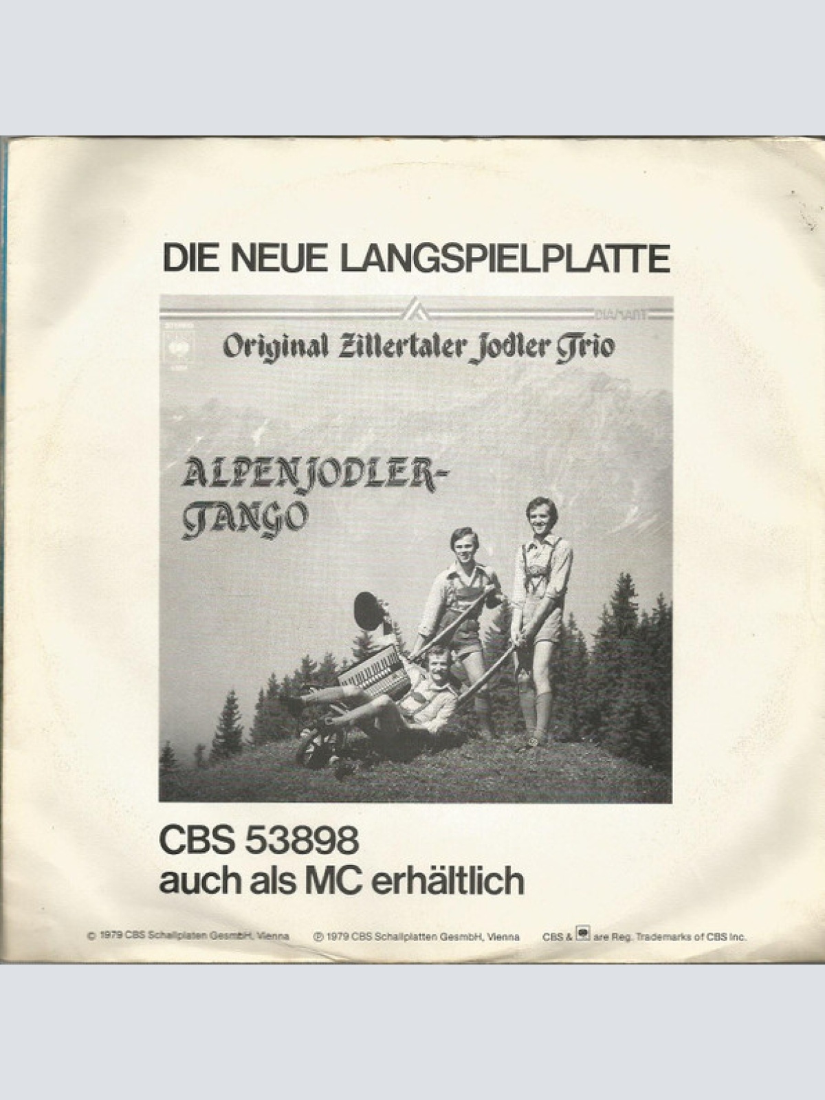 Vinyl / Orig. Zillertaler Jodler Trio* - Heidi, Husch Eini Ins Bett